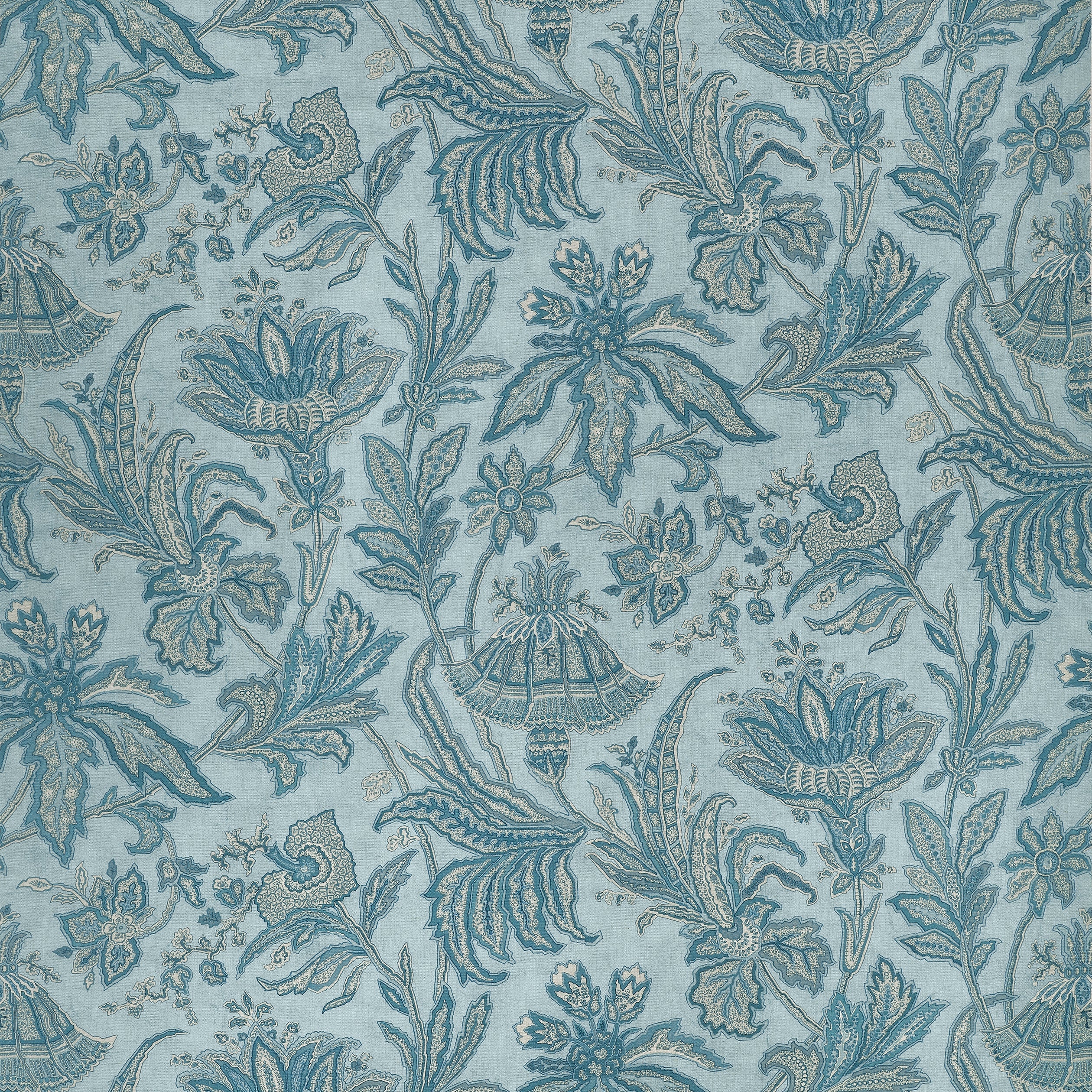 Breckenridge fabric in spa blue color - pattern number F910548 - by Thibaut in the Boxwood collection