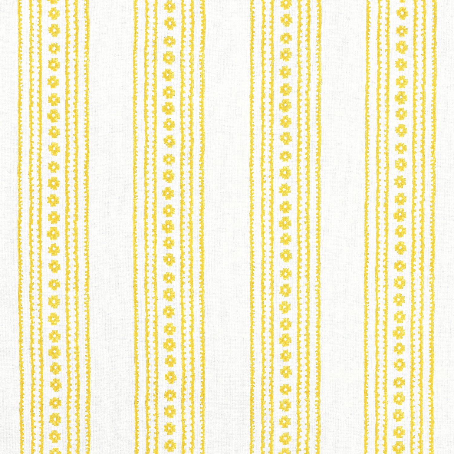 New Haven Stripe fabric in yellow color - pattern number F910610 - by Thibaut in the Ceylon collection