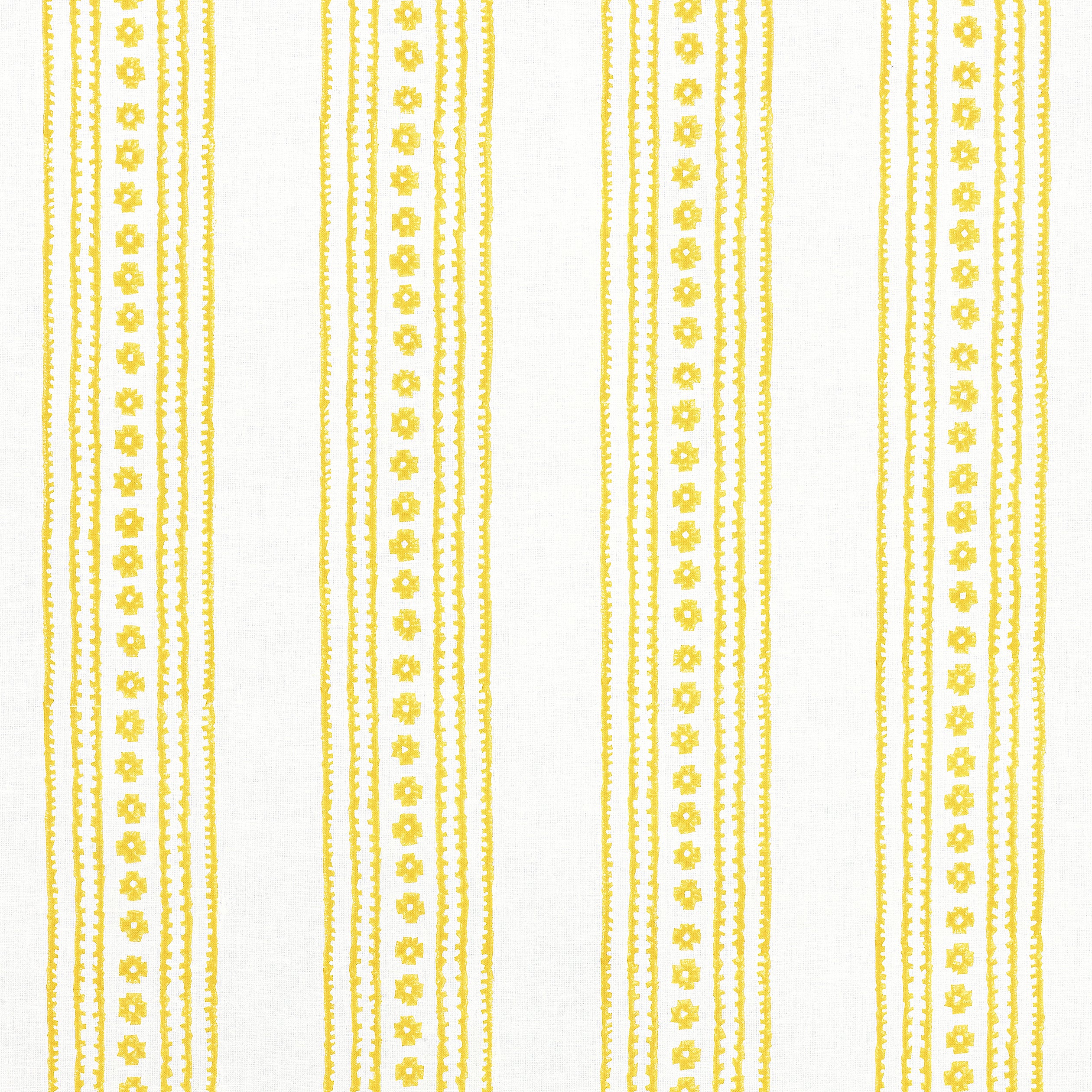 New Haven Stripe fabric in yellow color - pattern number F910610 - by Thibaut in the Ceylon collection