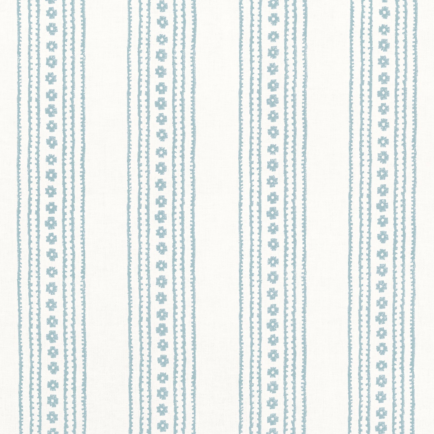New Haven Stripe fabric in spa blue color - pattern number F910612 - by Thibaut in the Ceylon collection