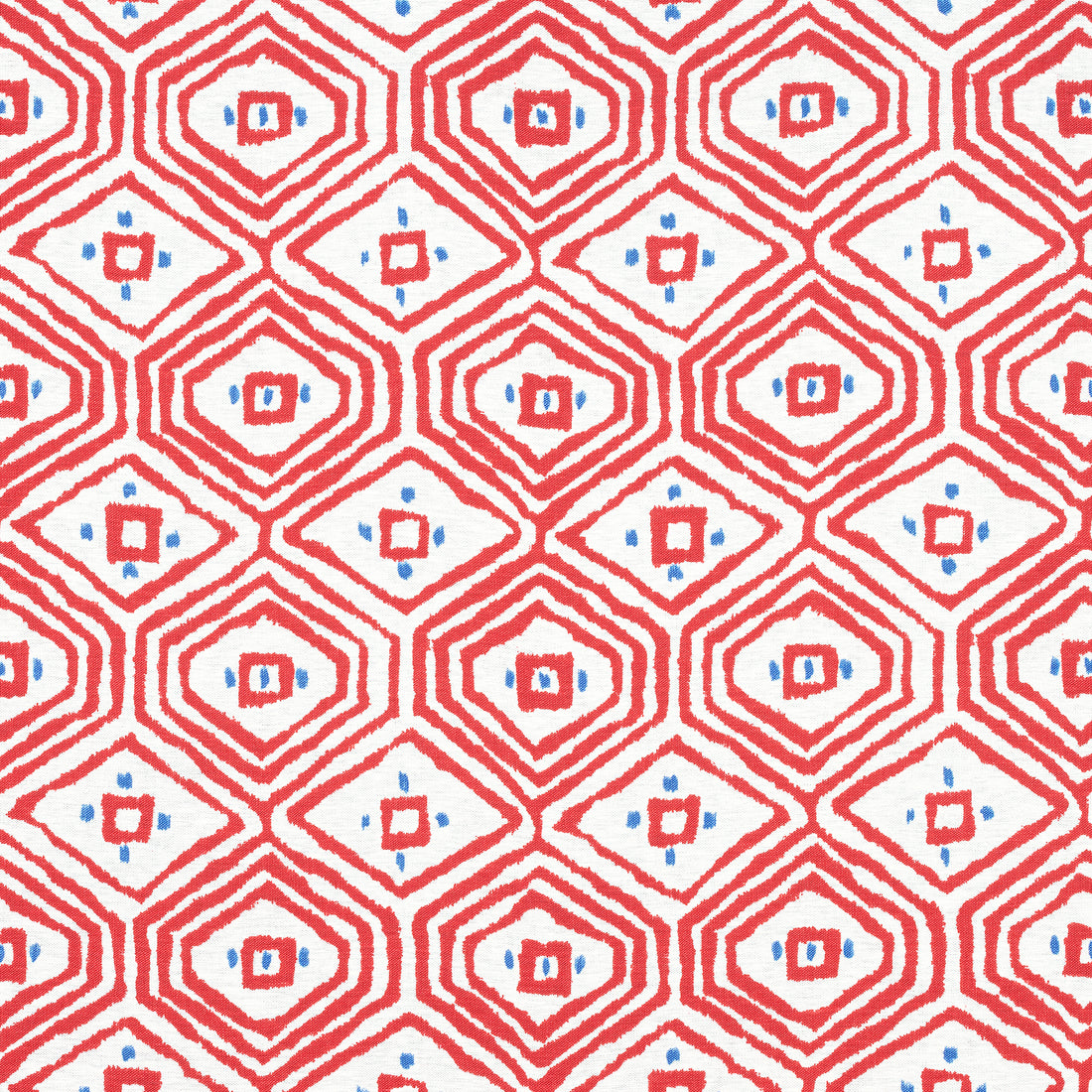 Pass-A-Grille fabric in red color - pattern number F910614 - by Thibaut in the Ceylon collection