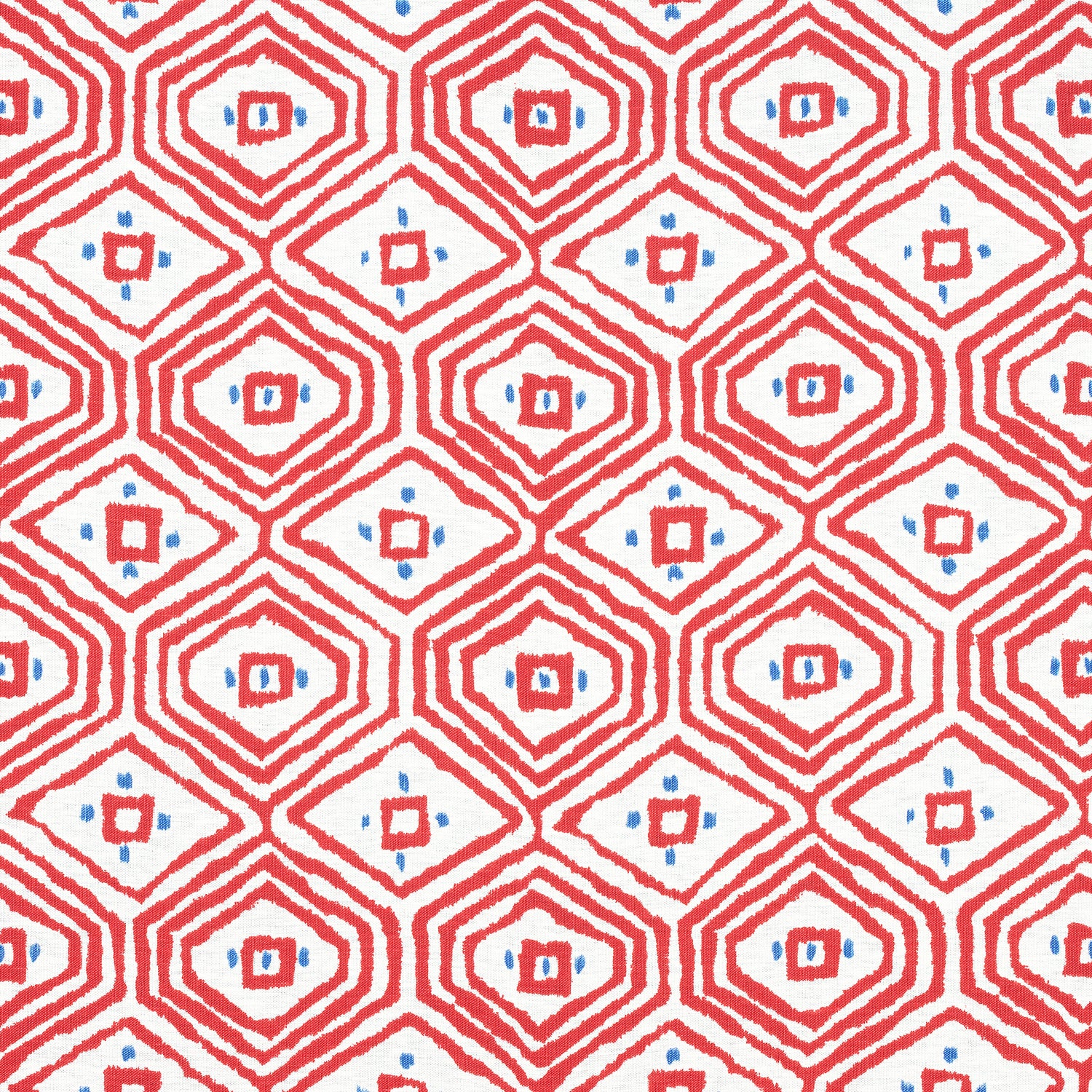 Pass-A-Grille fabric in red color - pattern number F910614 - by Thibaut in the Ceylon collection