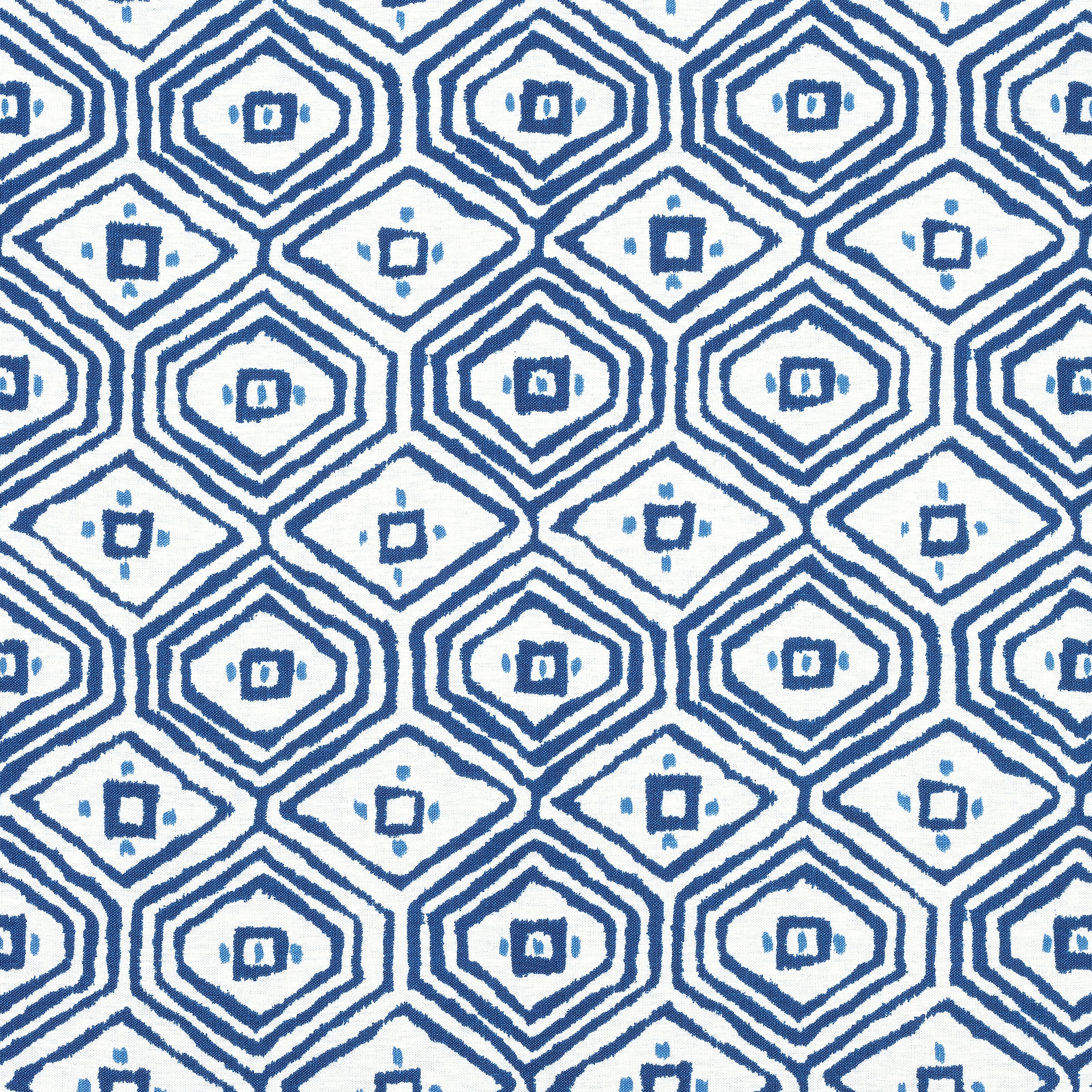 Pass-A-Grille fabric in navy color - pattern number F910617 - by Thibaut in the Ceylon collection