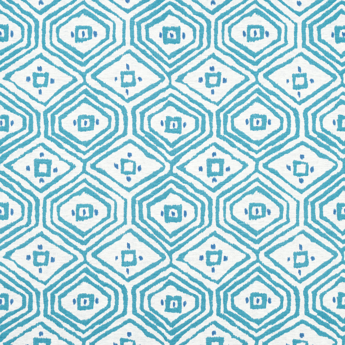Pass-A-Grille fabric in turquoise color - pattern number F910618 - by Thibaut in the Ceylon collection