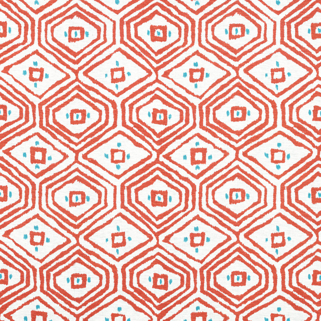Pass-A-Grille fabric in coral color - pattern number F910619 - by Thibaut in the Ceylon collection