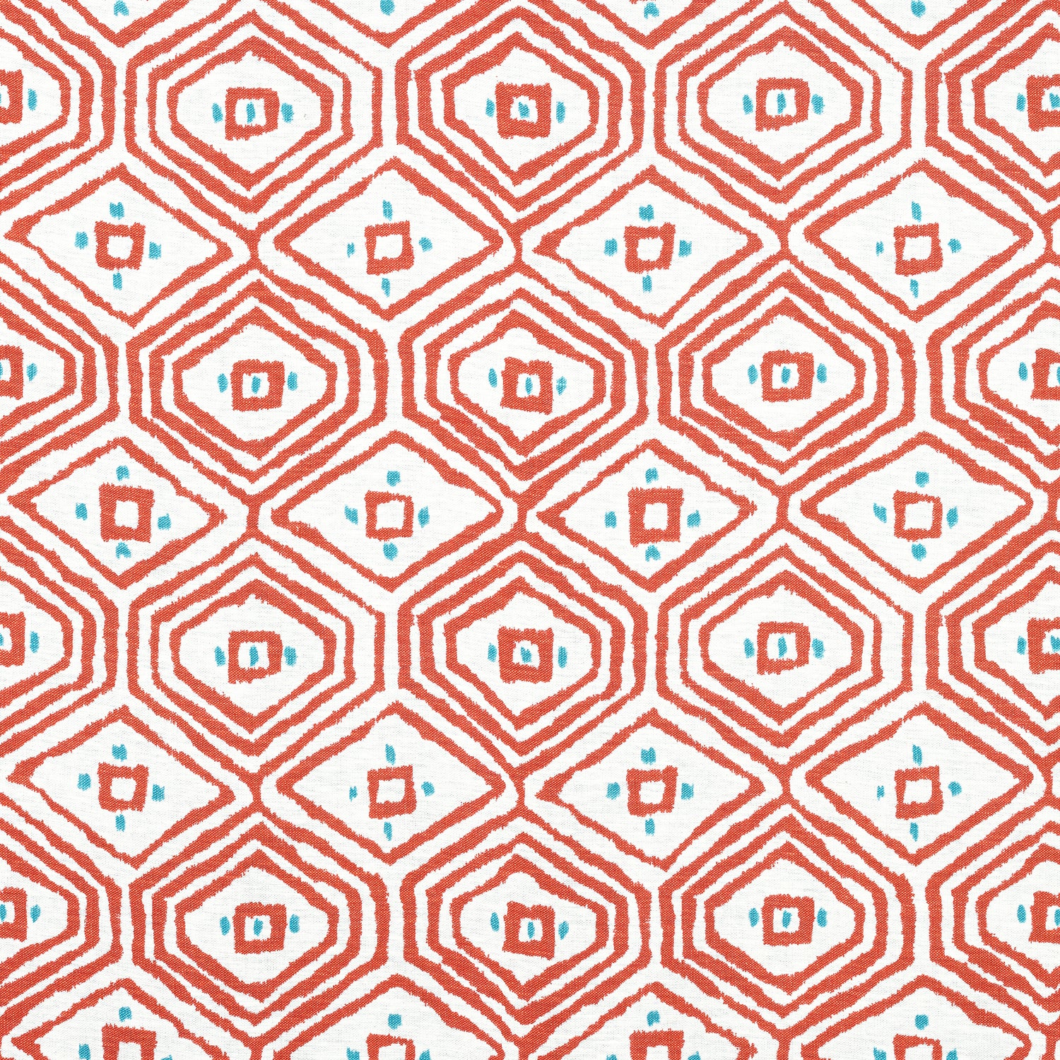 Pass-A-Grille fabric in coral color - pattern number F910619 - by Thibaut in the Ceylon collection