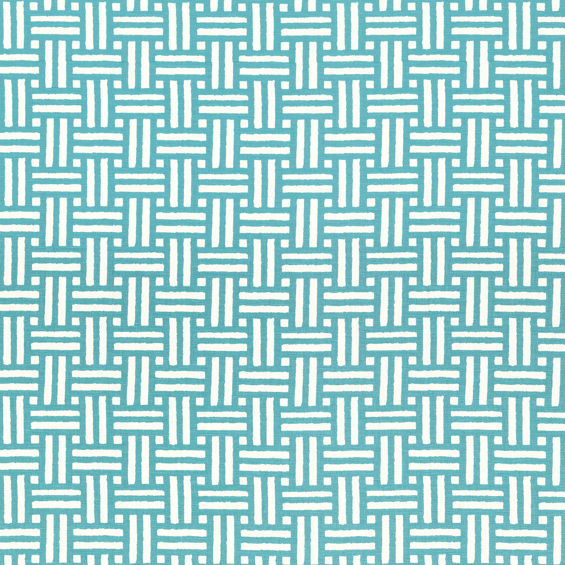 Piermont fabric in turquoise color - pattern number F910622 - by Thibaut in the Ceylon collection