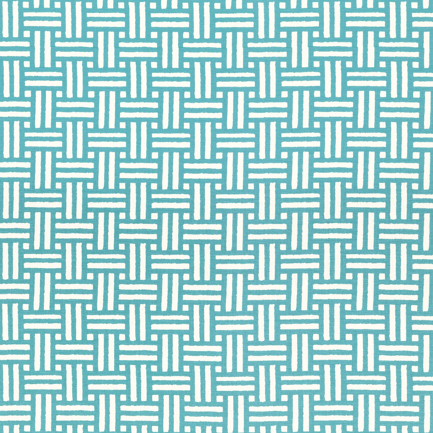 Piermont fabric in turquoise color - pattern number F910622 - by Thibaut in the Ceylon collection