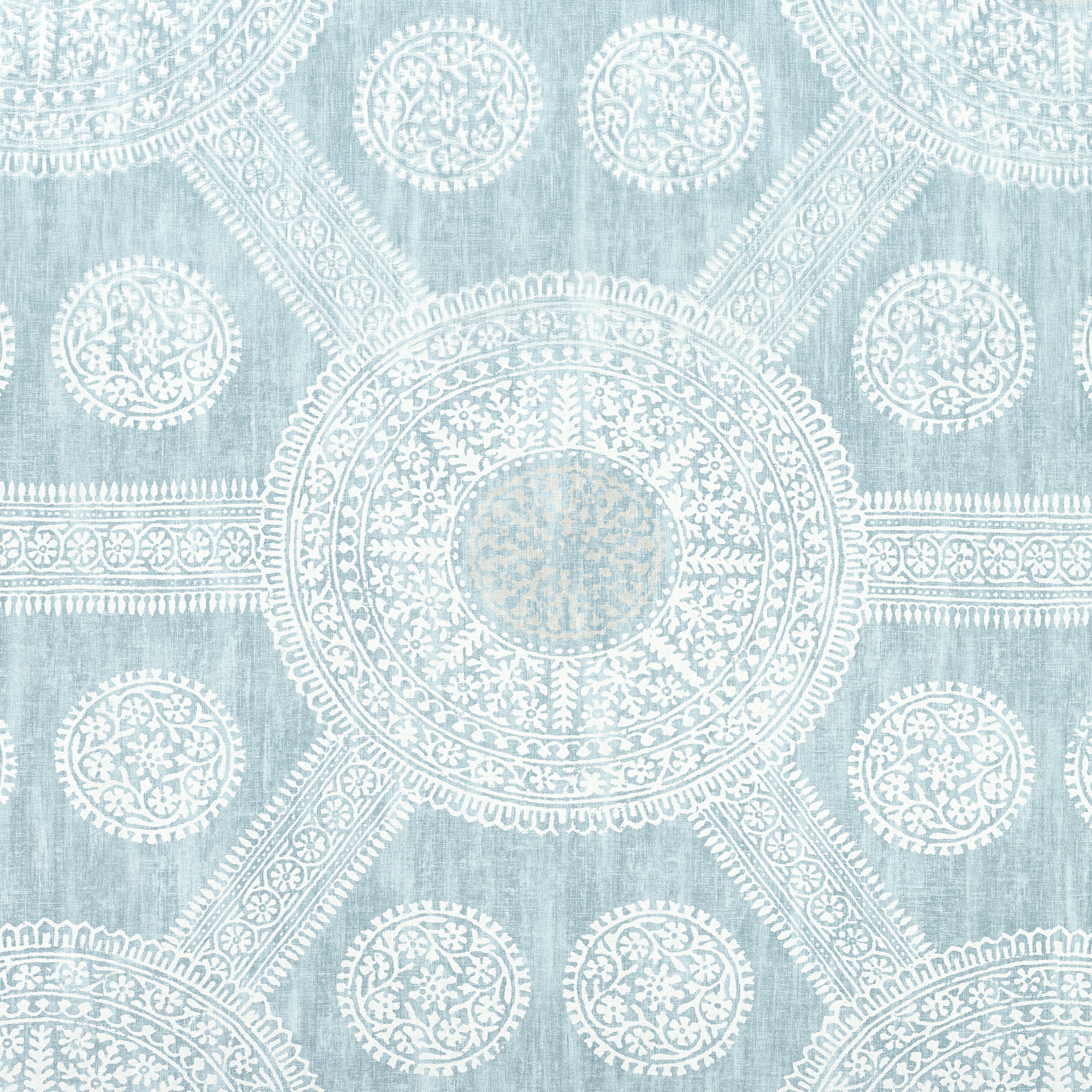 Stonington fabric in spa blue color - pattern number F910638 - by Thibaut in the Ceylon collection