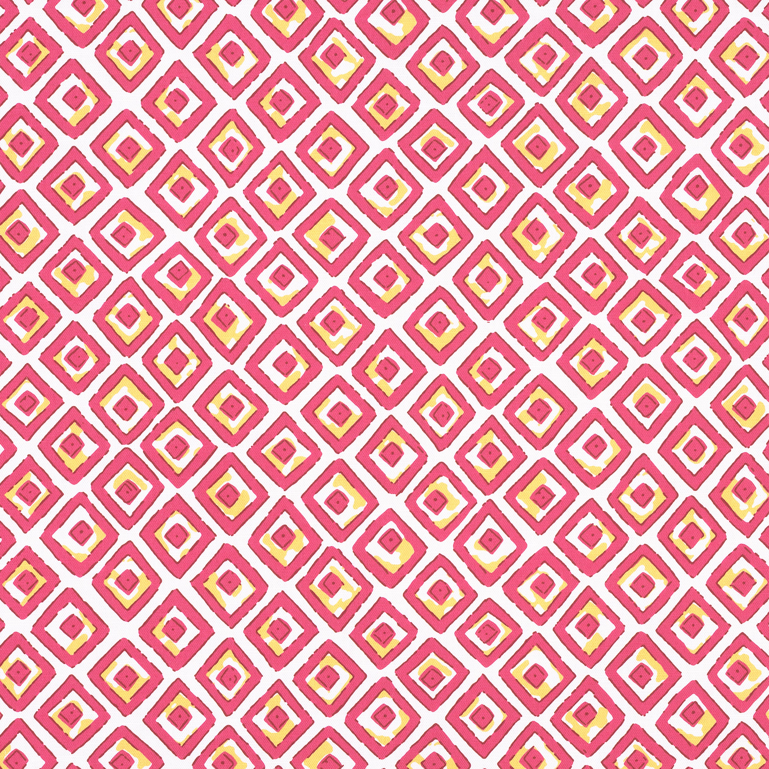 Indian Diamond fabric in pink color - pattern number F910663 - by Thibaut in the Ceylon collection