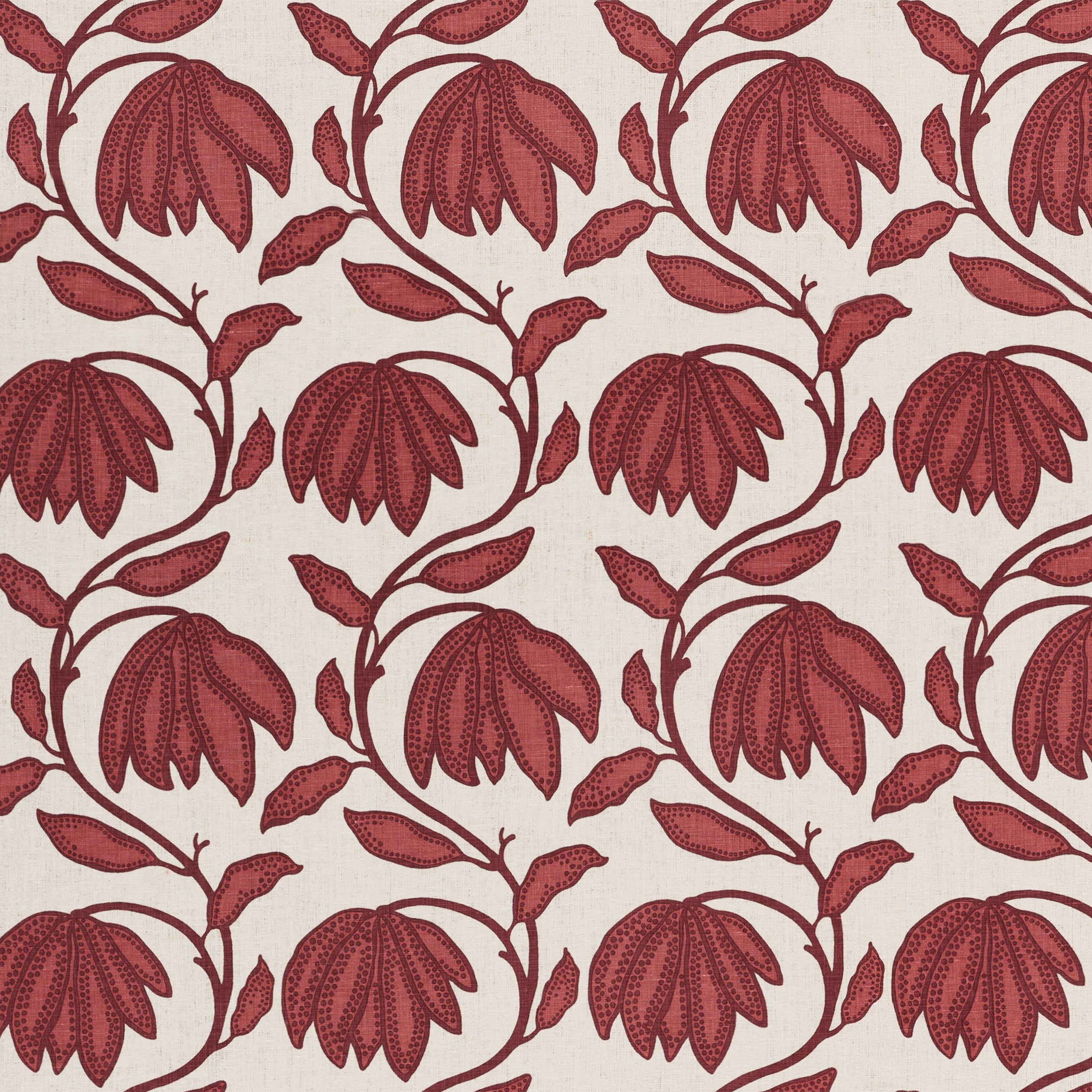 Desert Flower fabric in sunbaked color - pattern number F912010 - by Thibaut in the Vista collection