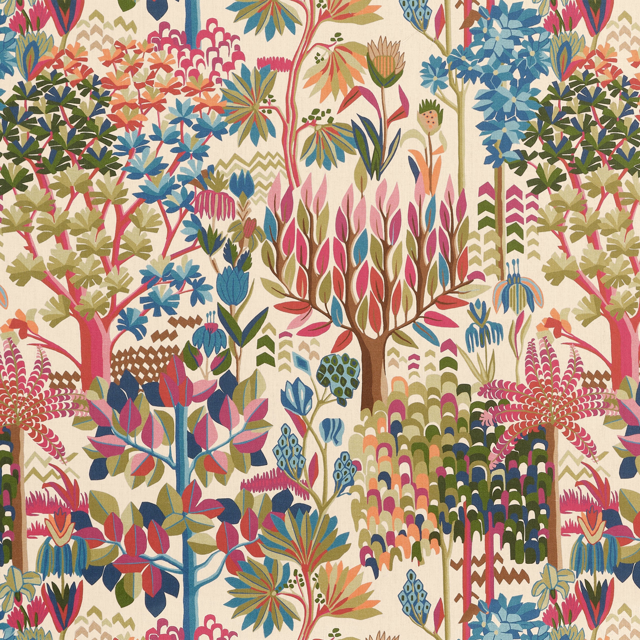 Alpine fabric in festival color - pattern number F912047 - by Thibaut in the Vista collection