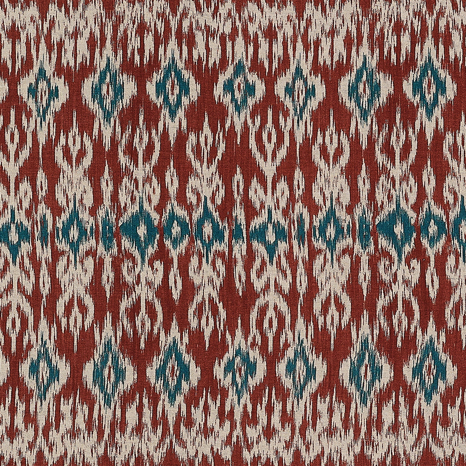 Atlas Ikat fabric in sunbaked color - pattern number F912049 - by Thibaut in the Vista collection