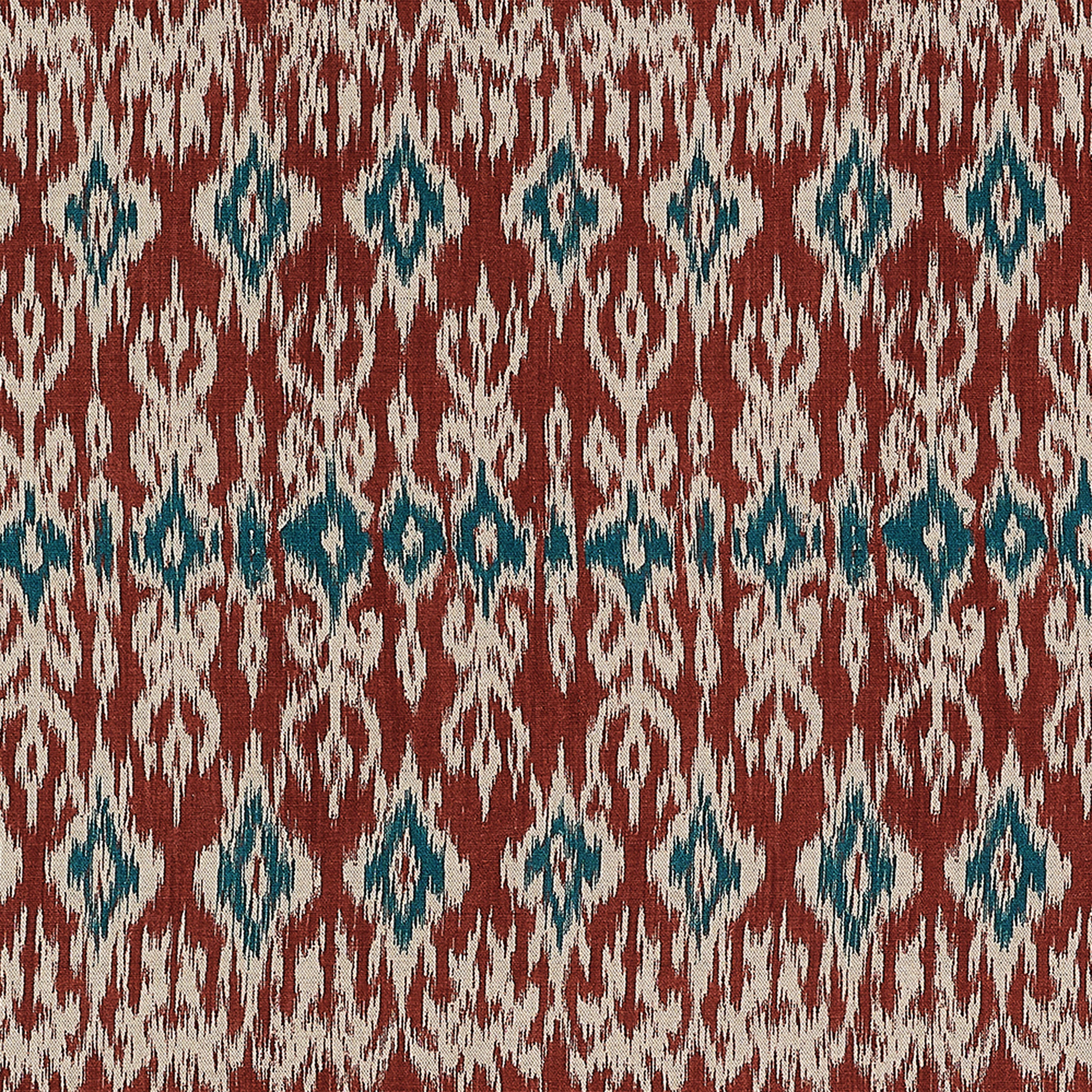 Atlas Ikat fabric in sunbaked color - pattern number F912049 - by Thibaut in the Vista collection