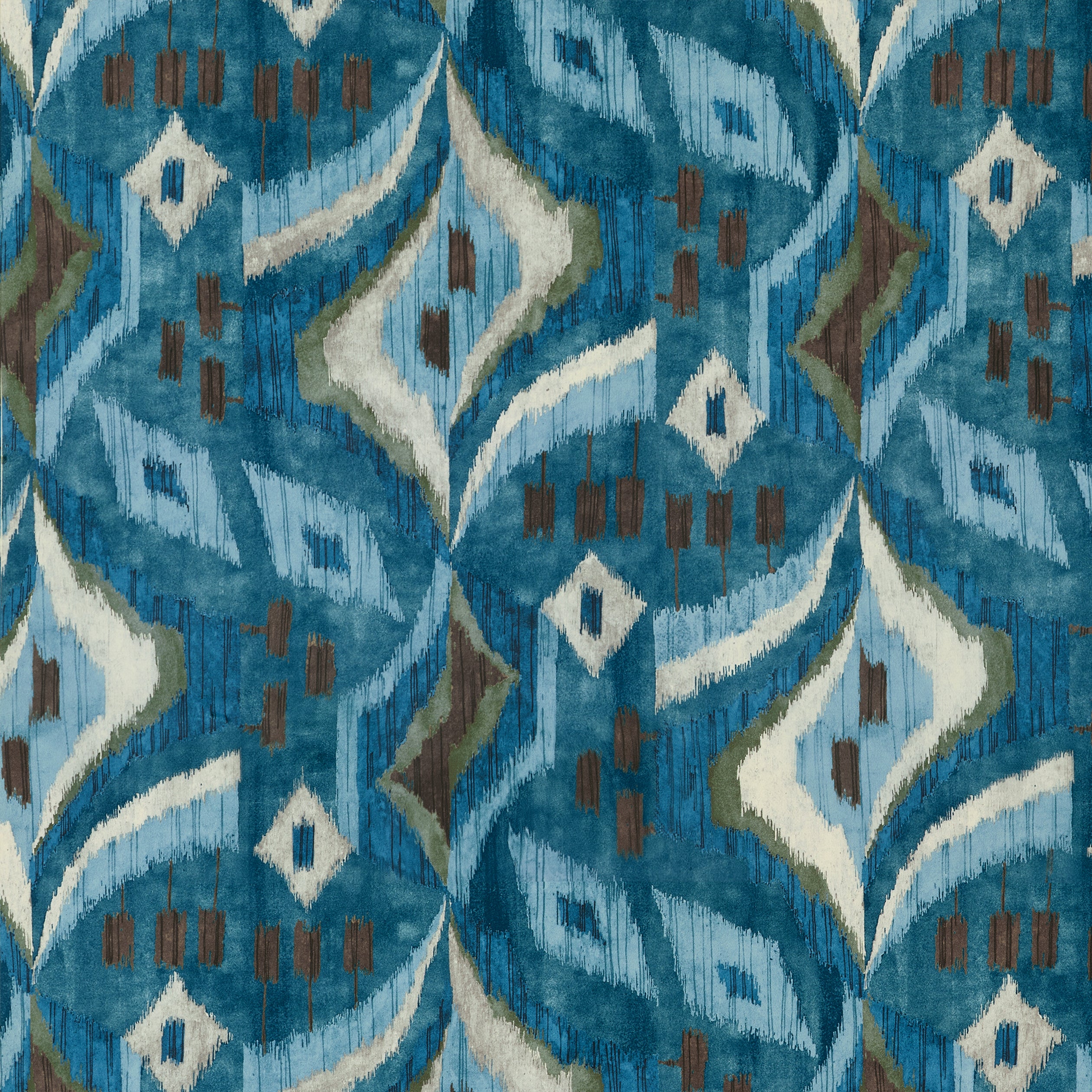 Artesian Velvet fabric in mineral color - pattern number F912058 - by Thibaut in the Vista collection