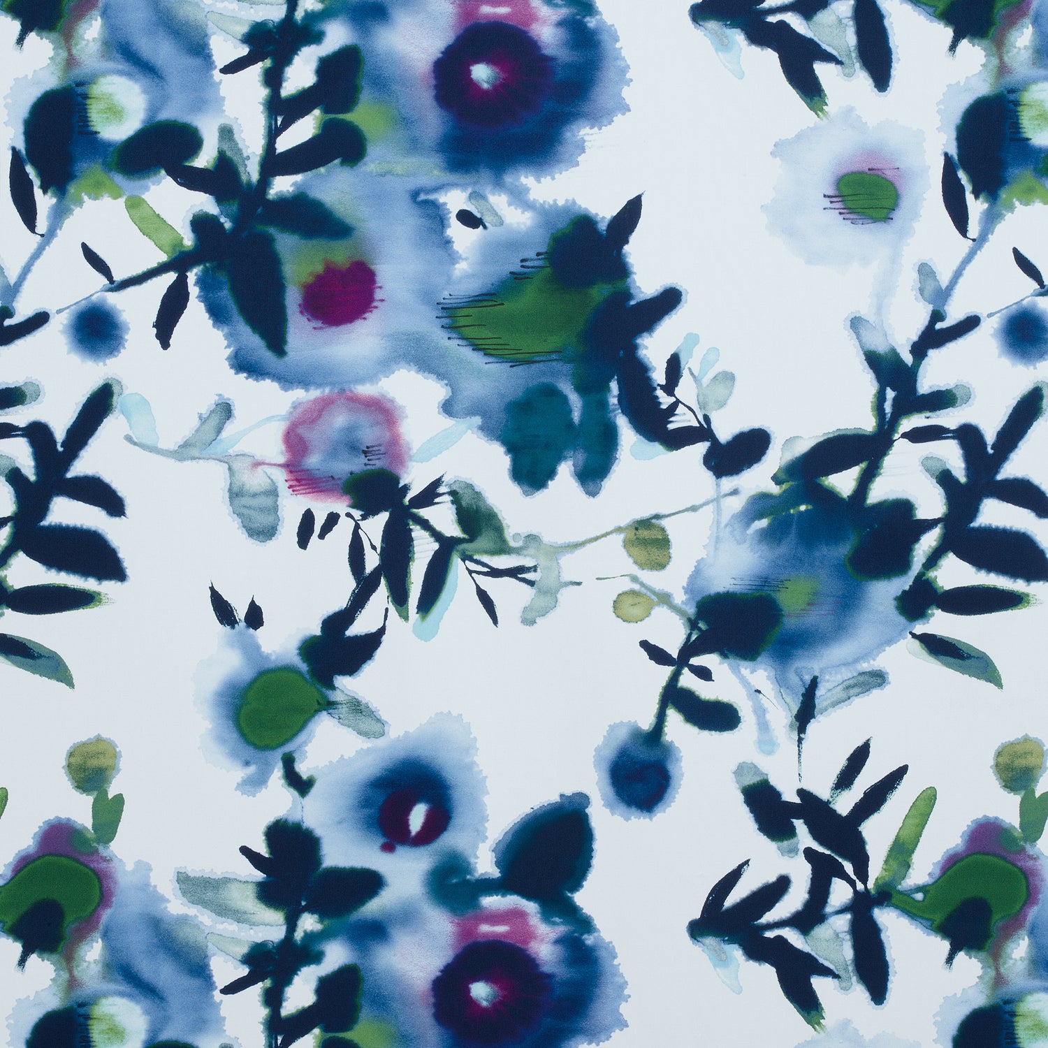 Open Spaces fabric in blue color - pattern number F913083 - by Thibaut in the Summer House collection