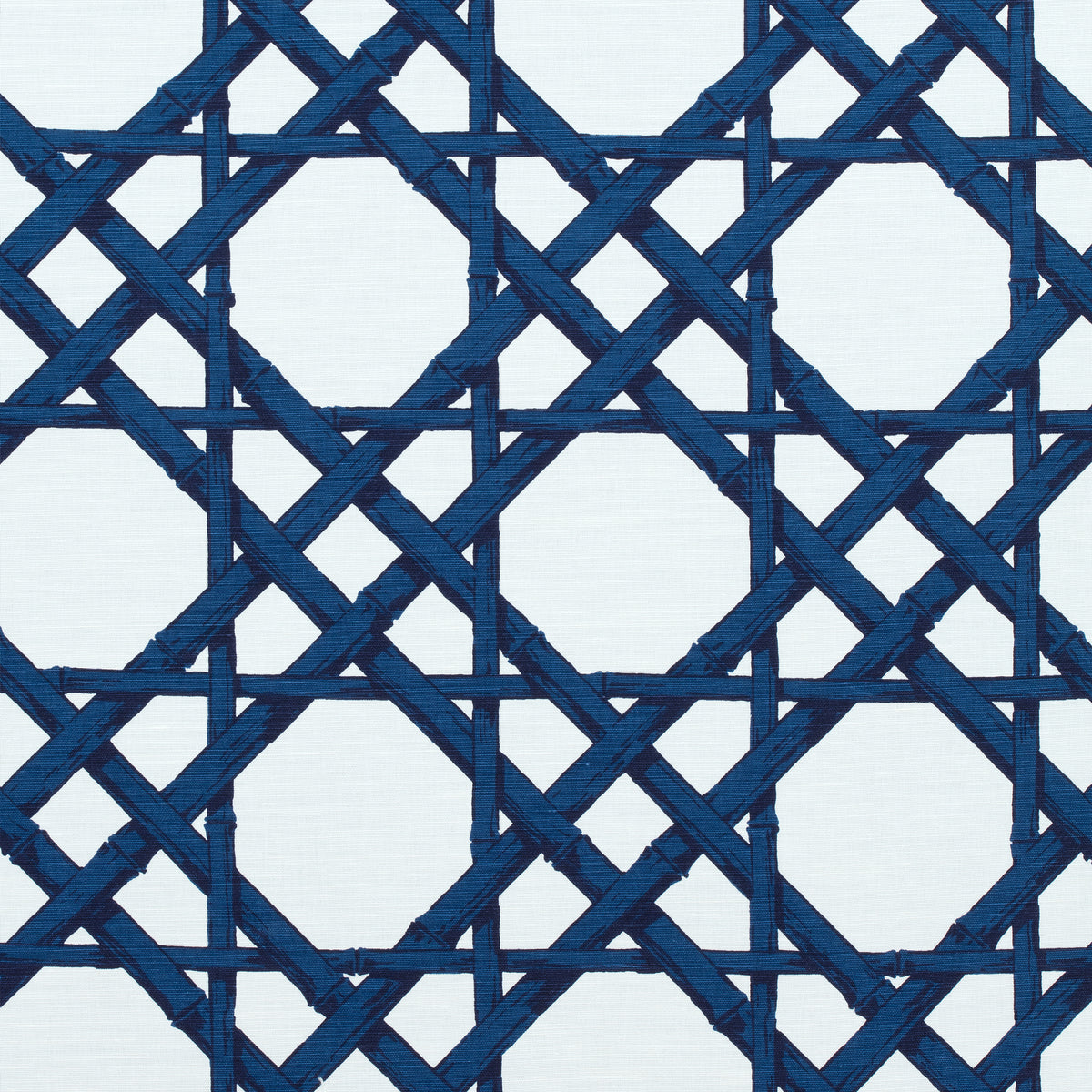 Cyrus Cane fabric in navy color - pattern number F913139 - by Thibaut in the Summer House collection