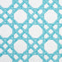 Cyrus Cane fabric in turquoise color - pattern number F913143 - by Thibaut in the Summer House collection
