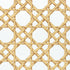 Cyrus Cane fabric in gold color - pattern number F913144 - by Thibaut in the Summer House collection