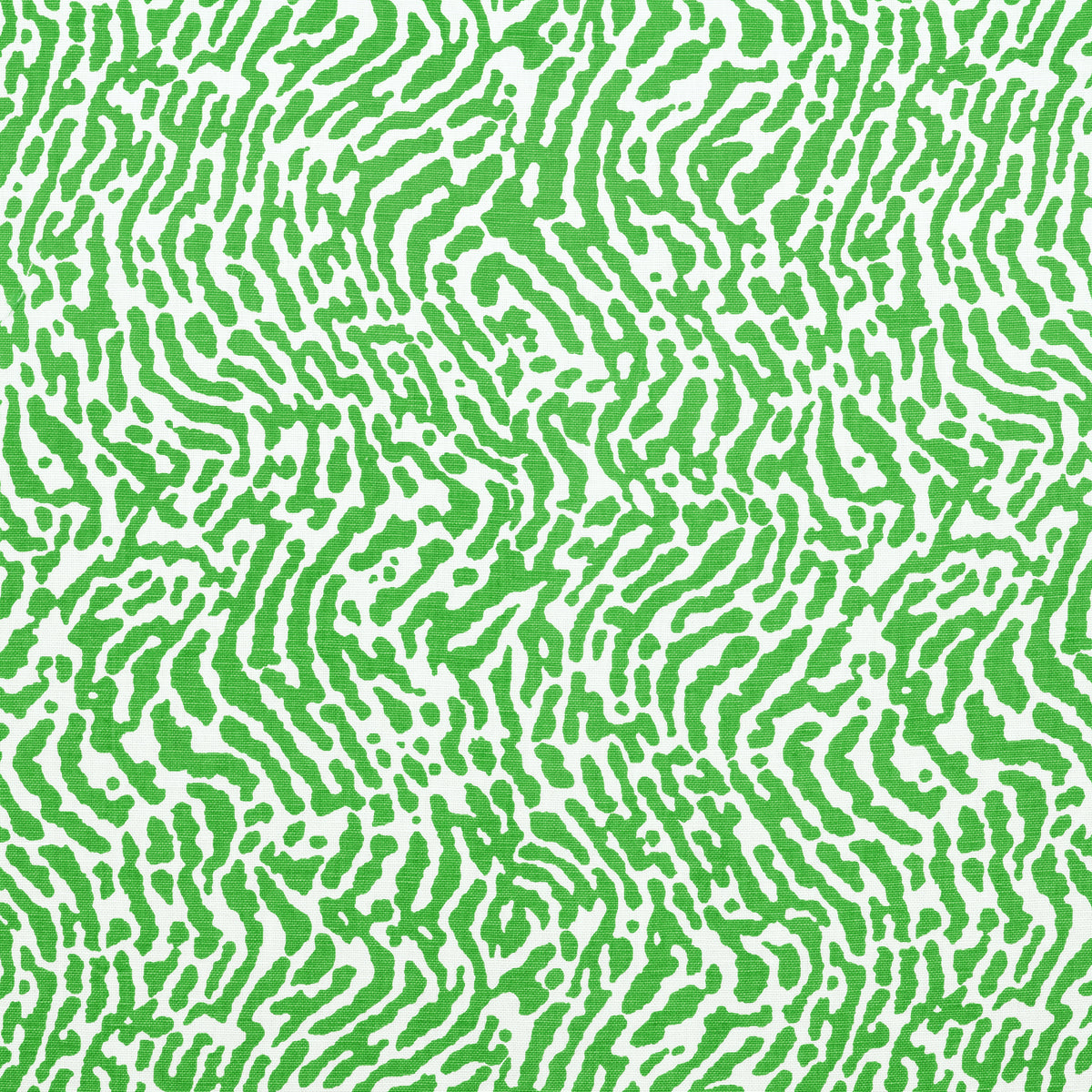 St. Croix fabric in emerald green color - pattern number F913150 - by Thibaut in the Summer House collection