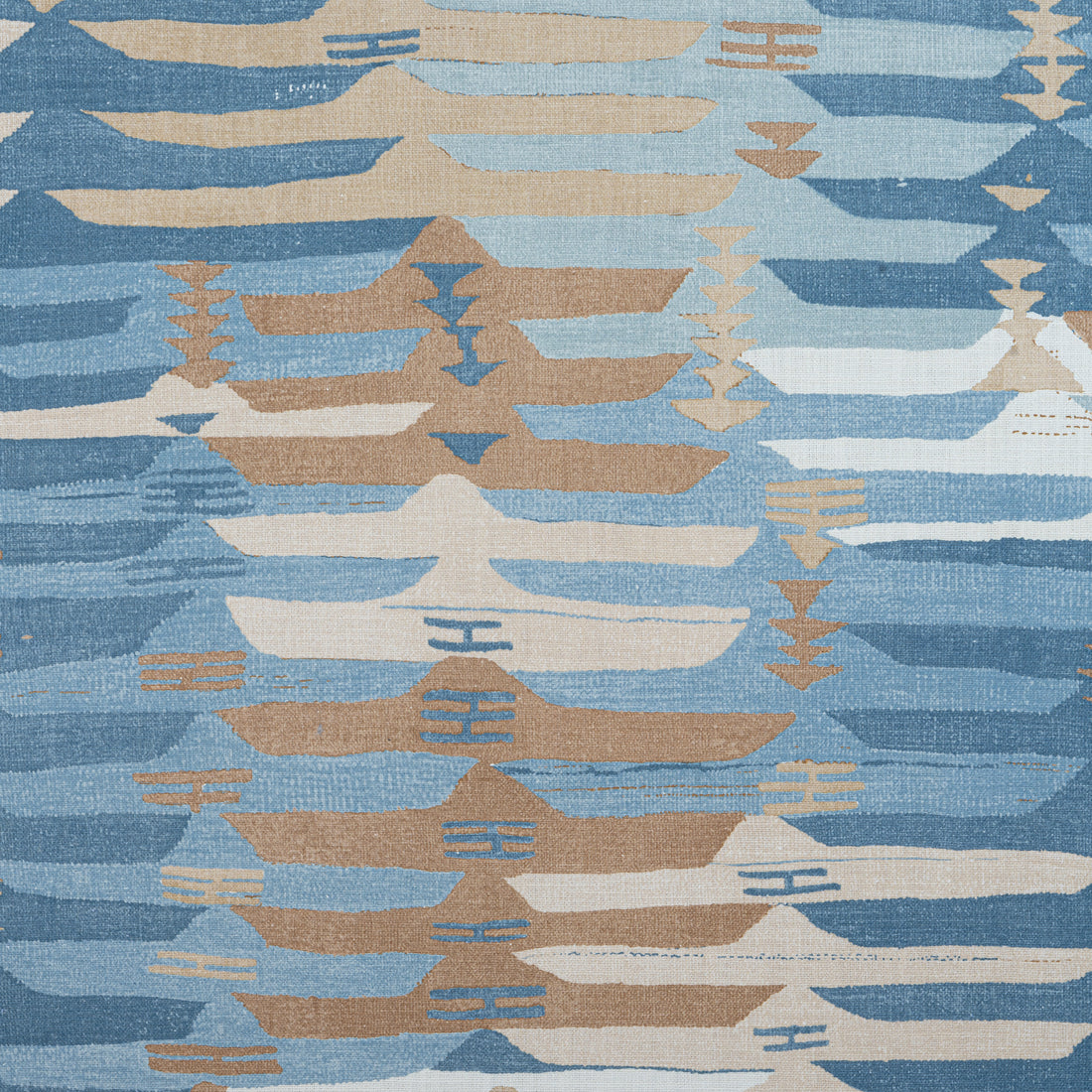 Rio Grande fabric in spa blue color - pattern number F913208 - by Thibaut in the Mesa collection