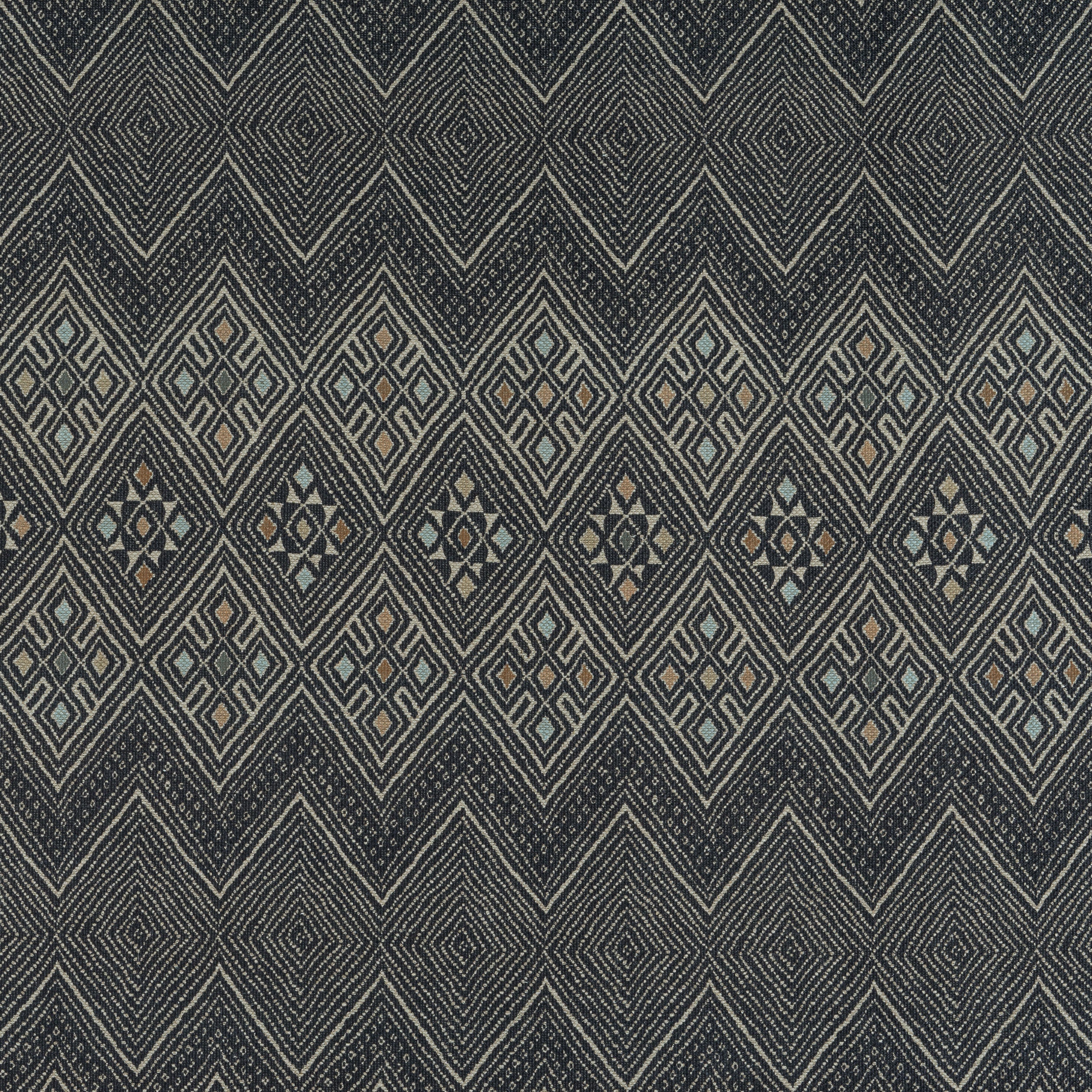 High Plains fabric in black color - pattern number F913228 - by Thibaut in the Mesa collection