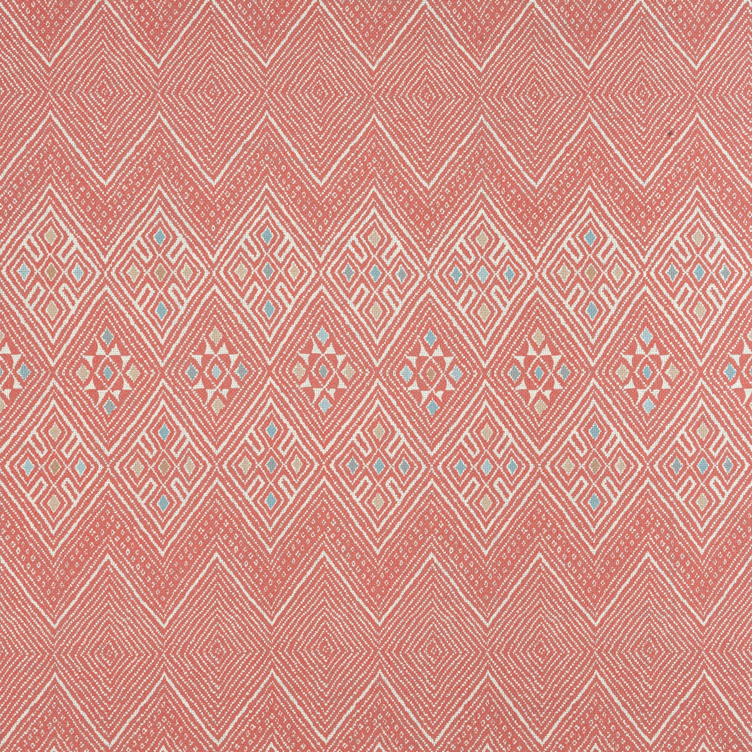 High Plains fabric in coral color - pattern number F913230 - by Thibaut in the Mesa collection