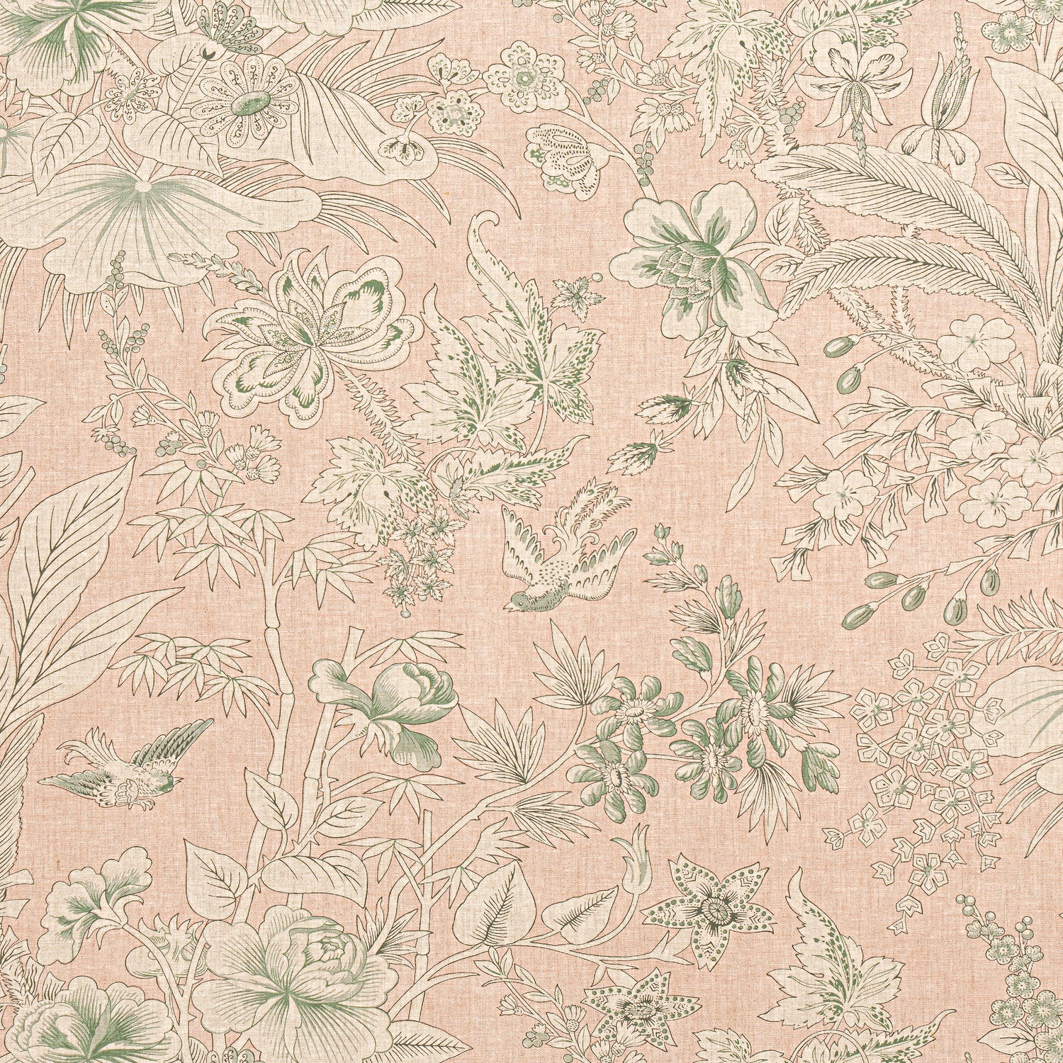 Rosalind fabric in blush - pattern number F913600 - by Thibaut in the Grand Palace collection