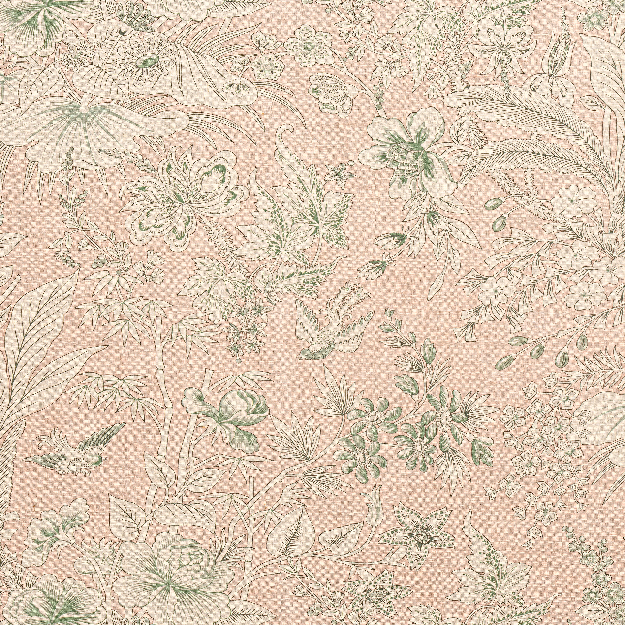 Rosalind fabric in blush - pattern number F913600 - by Thibaut in the Grand Palace collection