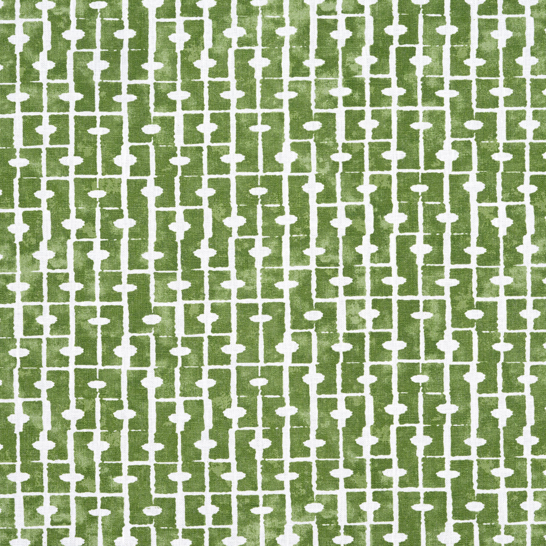 Haven fabric in green color - pattern number F914309 - by Thibaut in the Canopy collection