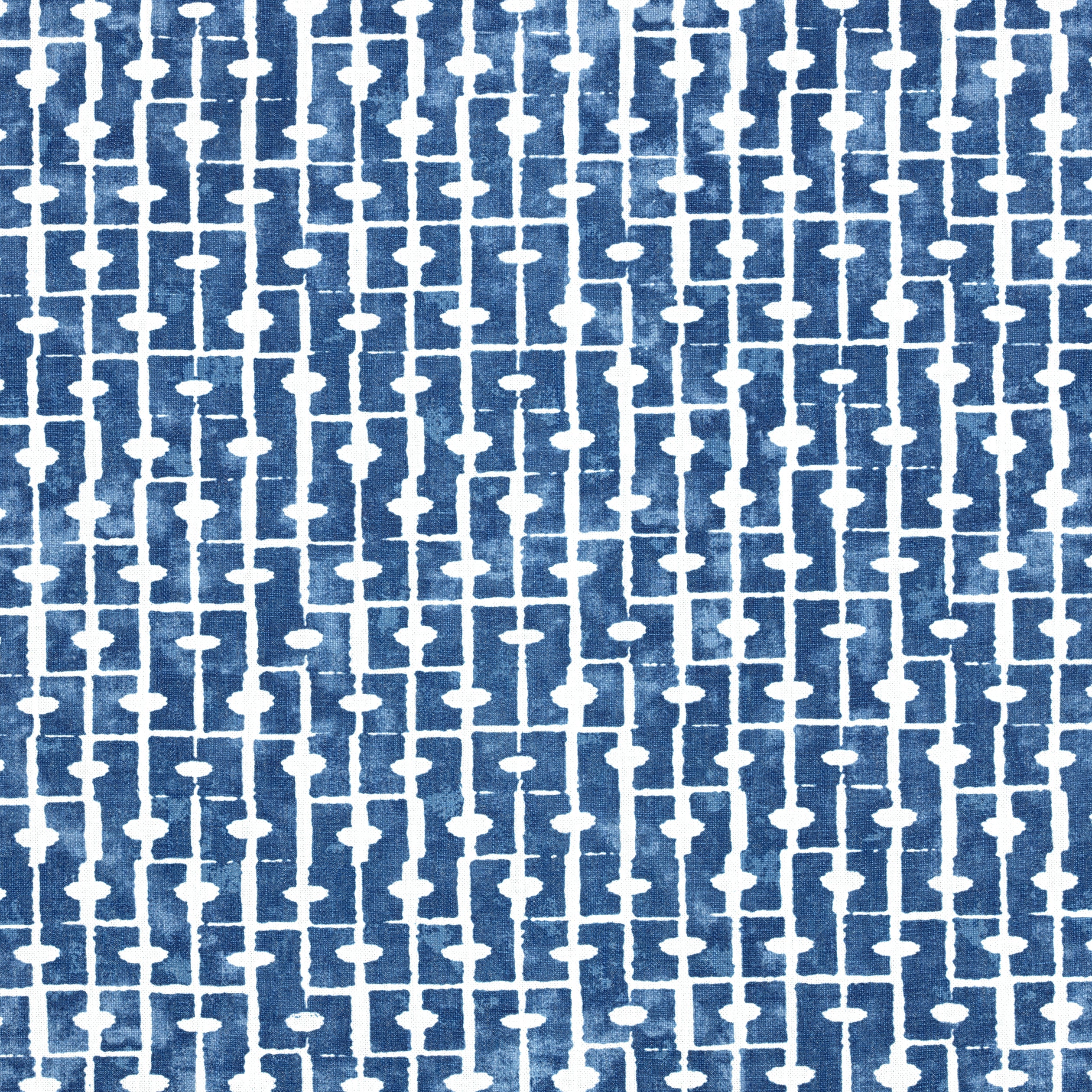 Haven fabric in navy color - pattern number F914310 - by Thibaut in the Canopy collection