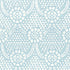 Chamomile fabric in spa blue color - pattern number F914320 - by Thibaut in the Canopy collection