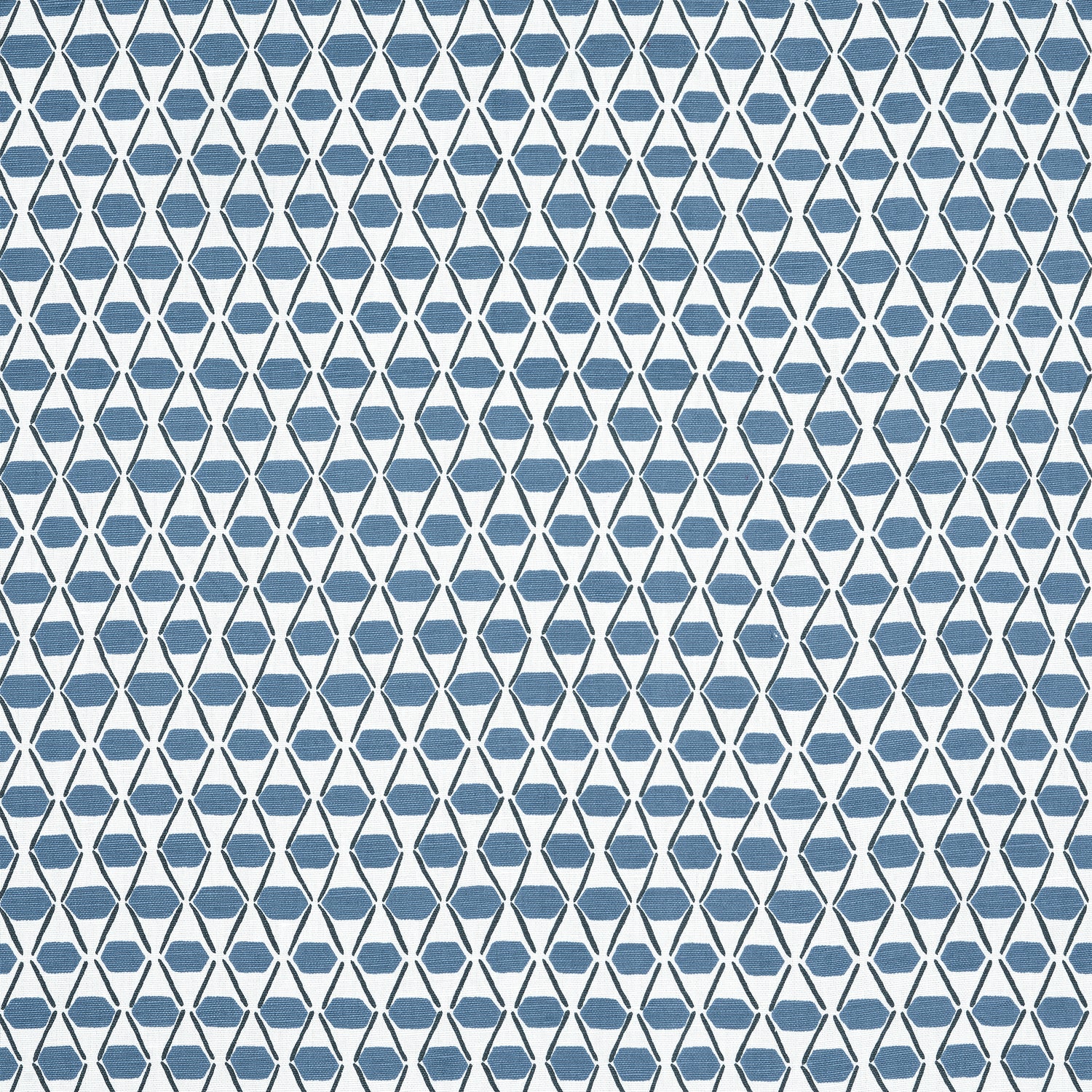 Denver fabric in blue color - pattern number F914326 - by Thibaut in the Canopy collection