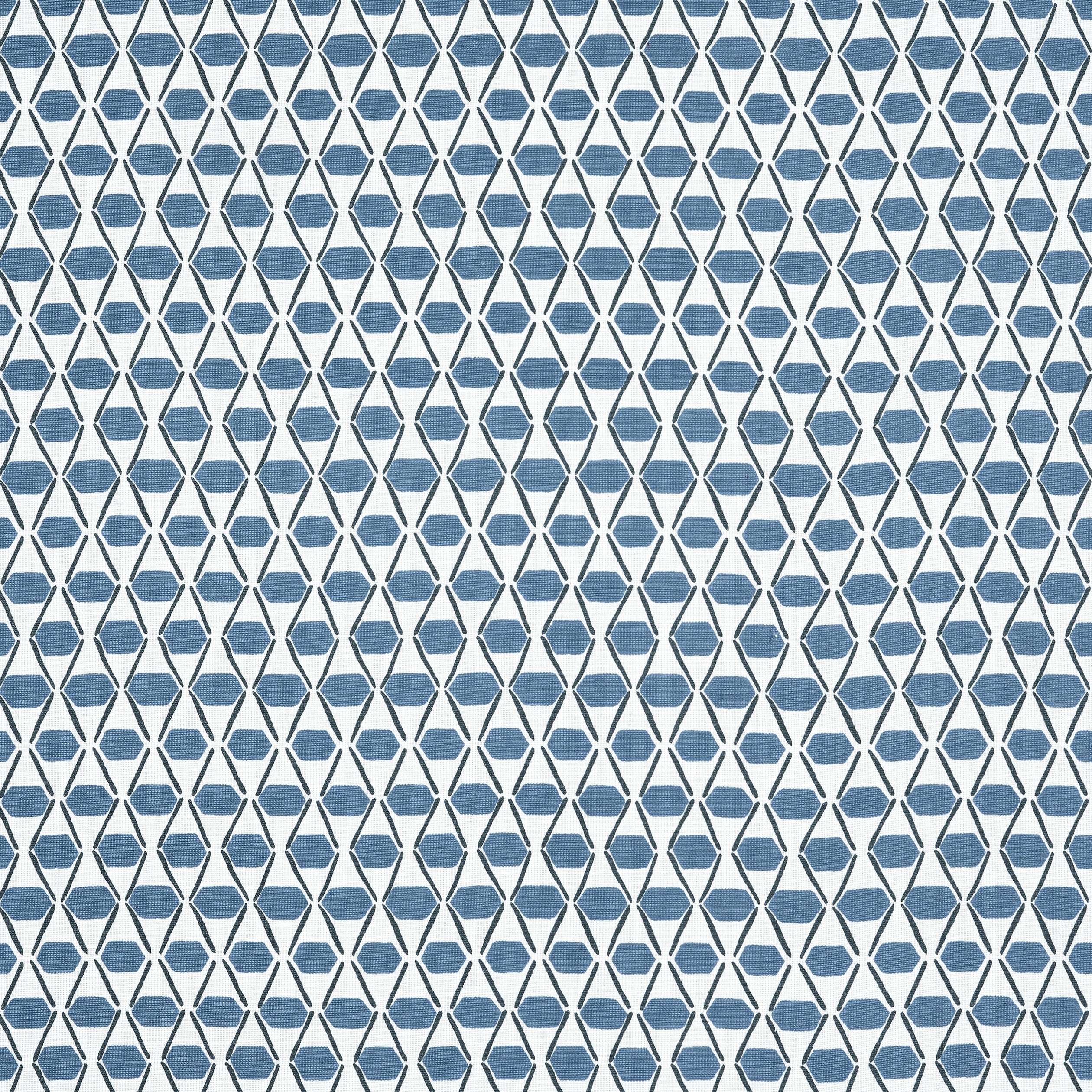 Denver fabric in blue color - pattern number F914326 - by Thibaut in the Canopy collection