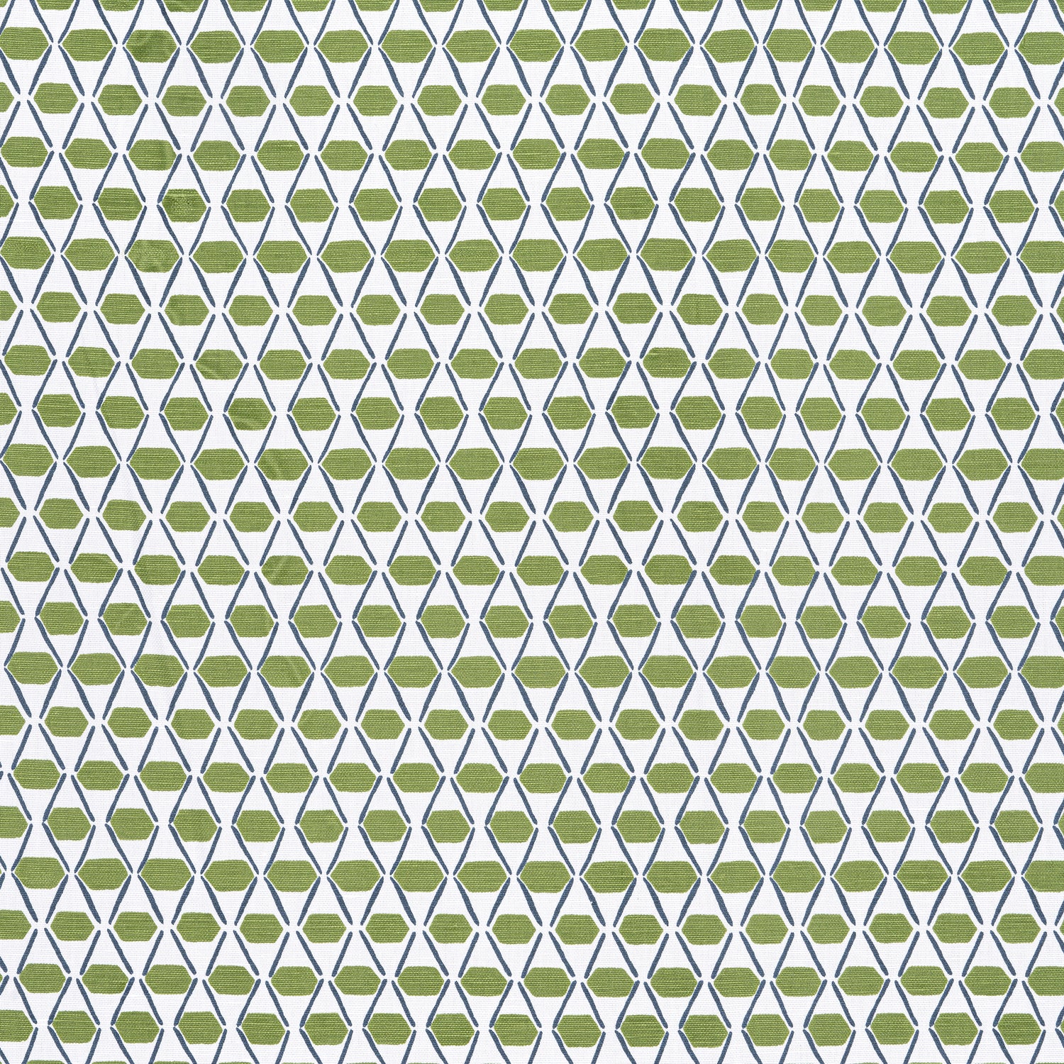 Denver fabric in green and blue color - pattern number F914327 - by Thibaut in the Canopy collection