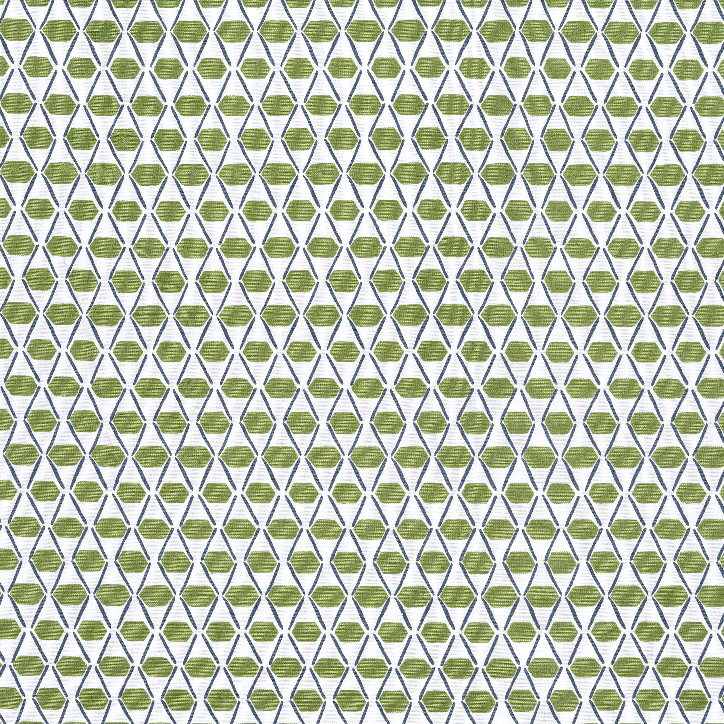 Denver fabric in green and blue color - pattern number F914327 - by Thibaut in the Canopy collection