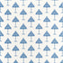 May Tree fabric in Blue and White color - pattern number F914616 - by Thibaut in the Fairhaven collection