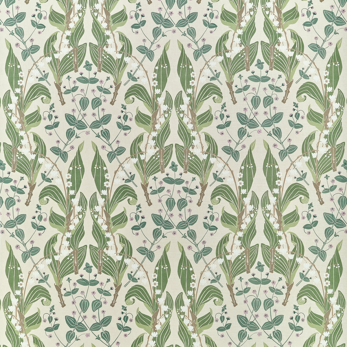 Harbor Springs fabric in Sage and Green color - pattern number F914619 - by Thibaut in the Fairhaven collection