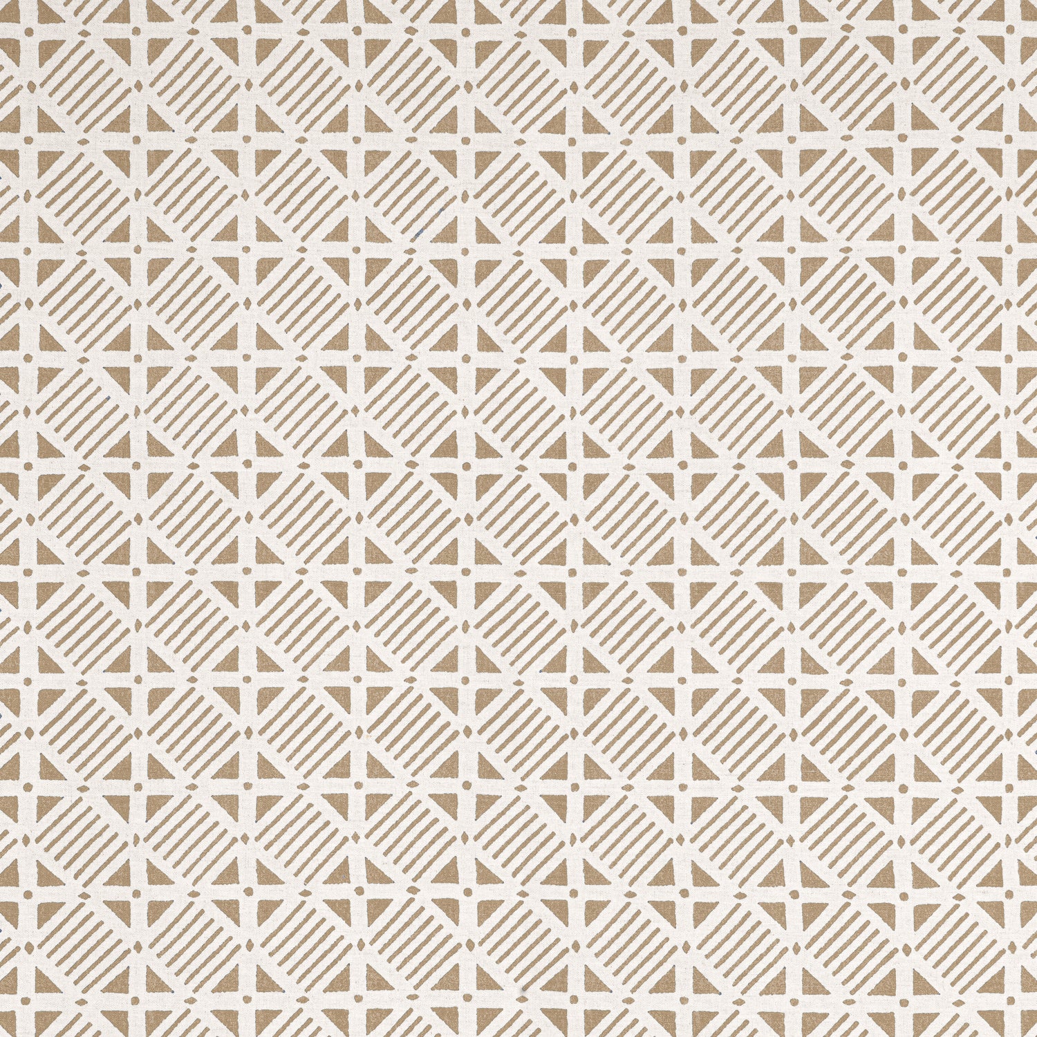 Plaza fabric in camel on natural color - pattern number F916223 - by Thibaut in the Kismet collection
