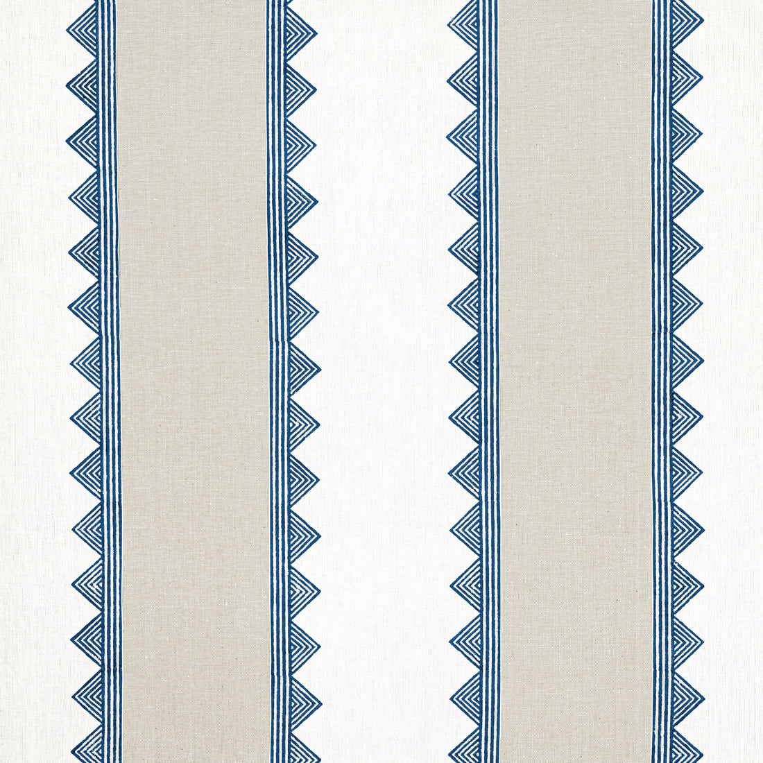 Kismet Stripe fabric in navy color - pattern number F916226 - by Thibaut in the Kismet collection