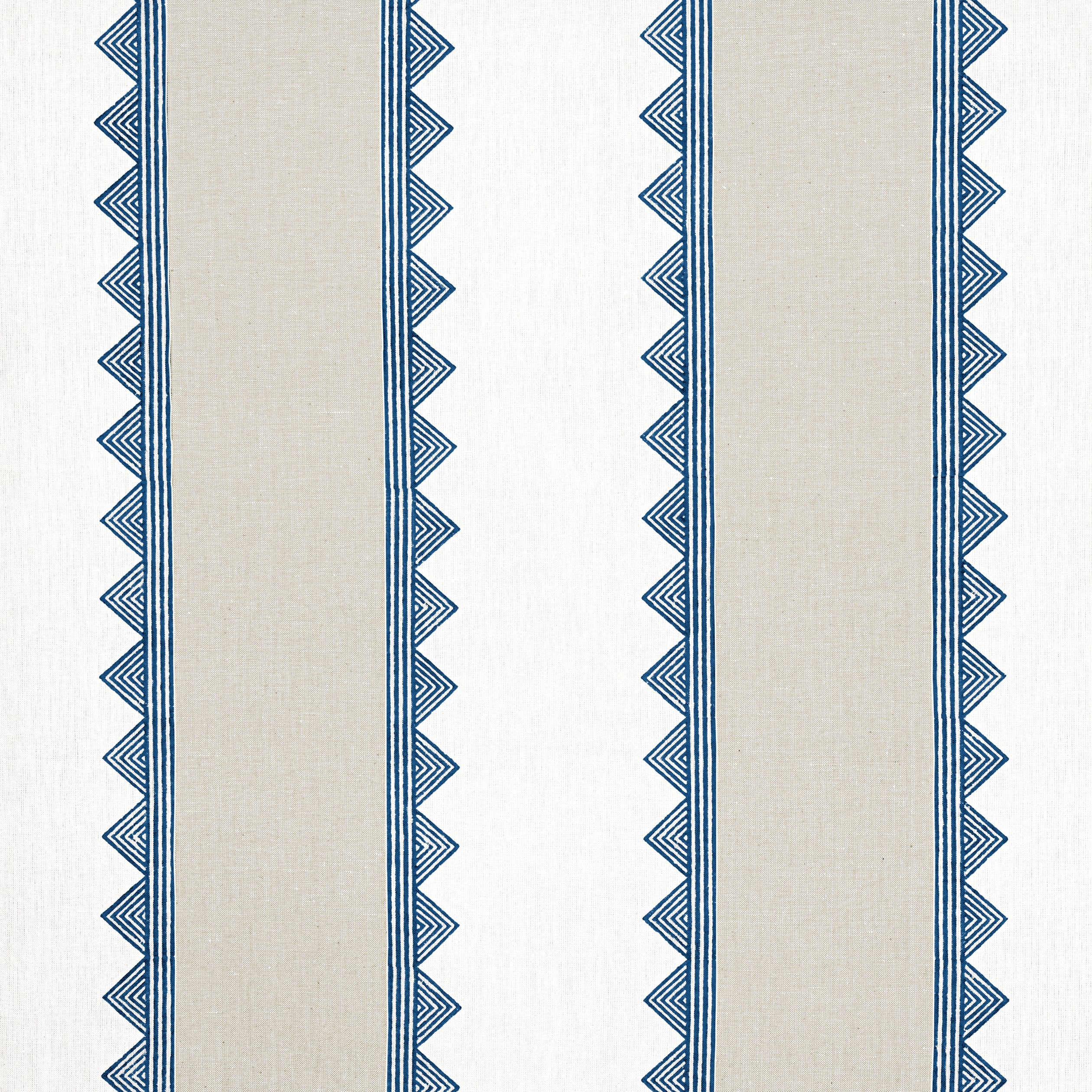 Kismet Stripe fabric in navy color - pattern number F916226 - by Thibaut in the Kismet collection