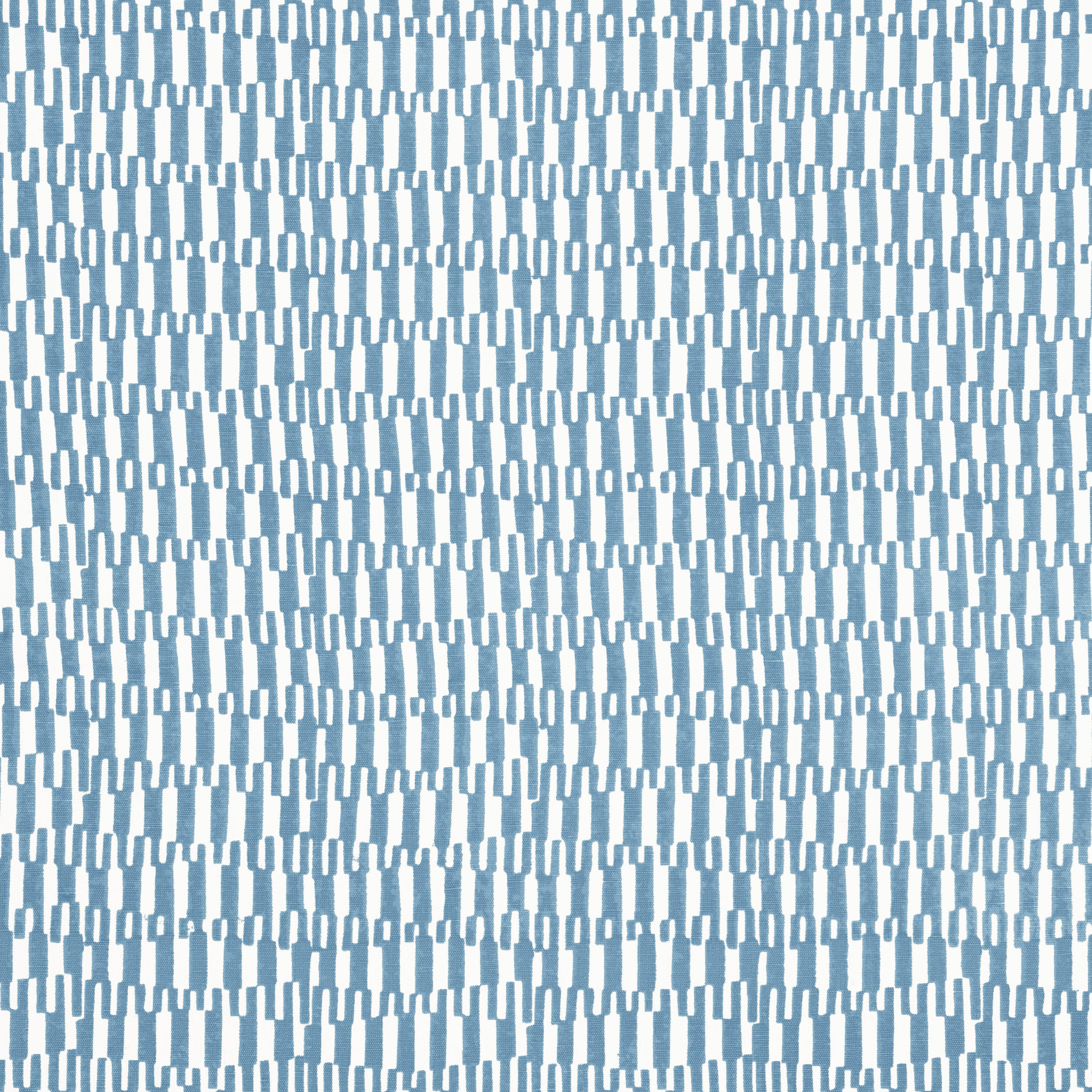 Gogo fabric in blue color - pattern number F920801 - by Thibaut in the Eden collection