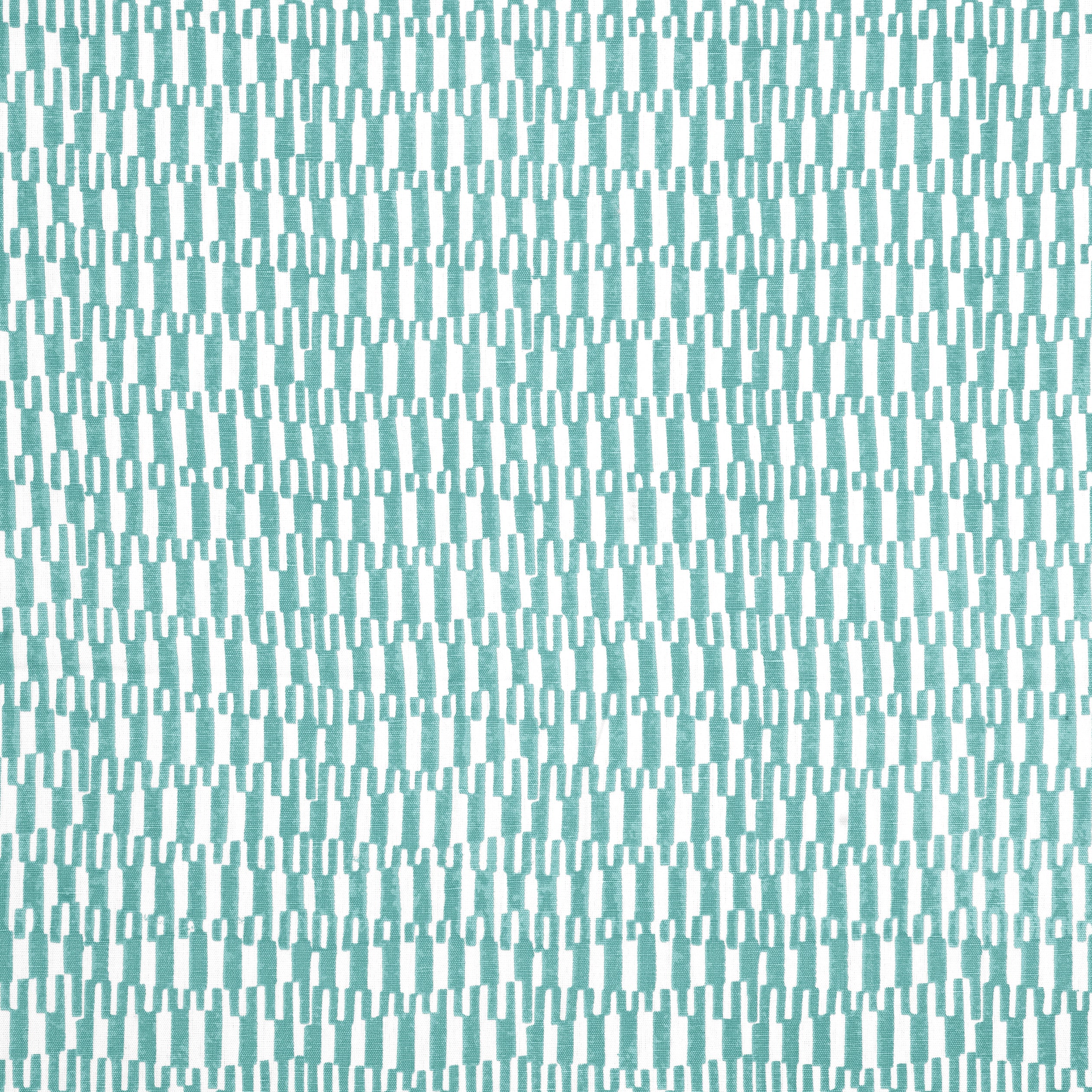 Gogo fabric in spa blue color - pattern number F920807 - by Thibaut in the Eden collection