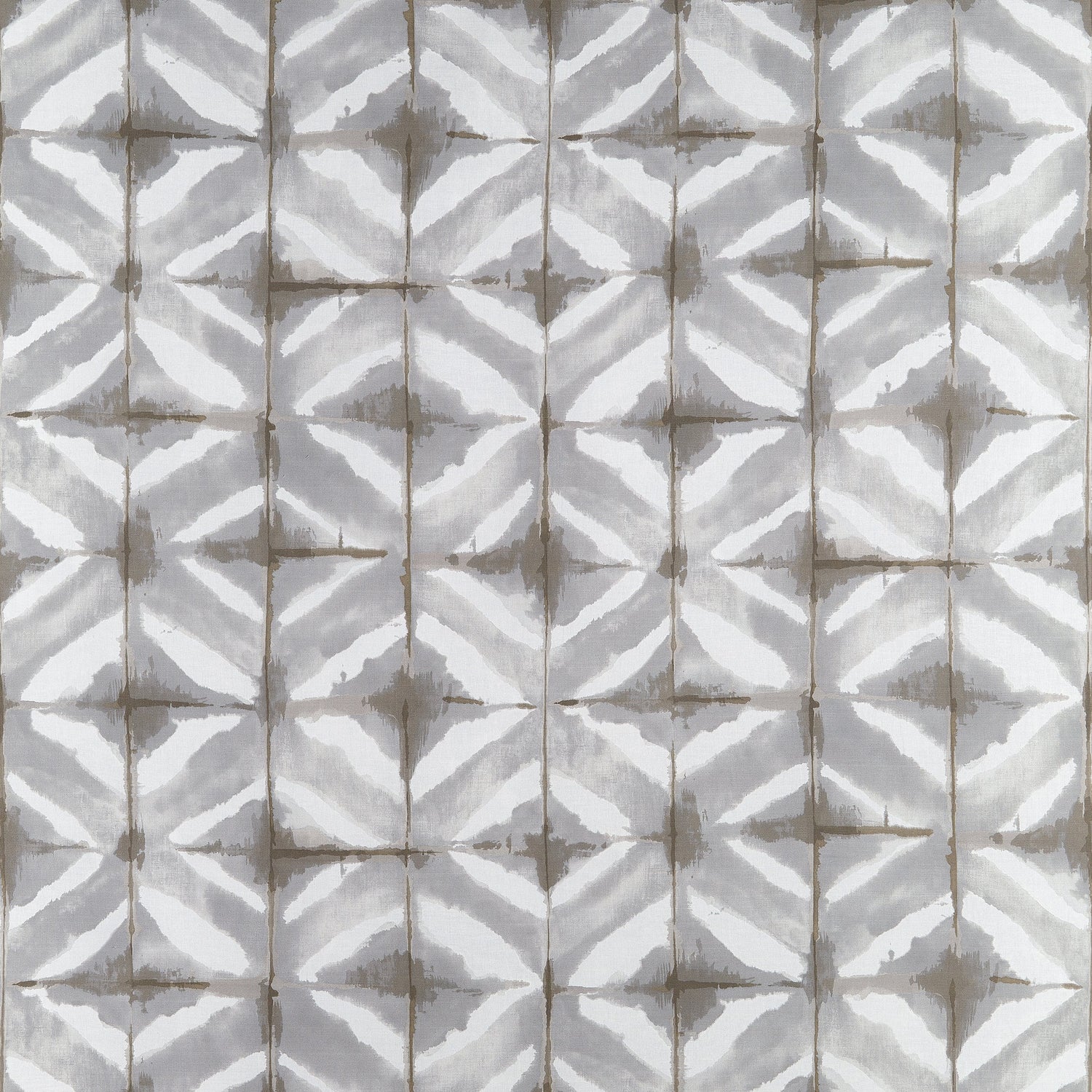 Water Blocks fabric in grey color - pattern number F924445 - by Thibaut in the Yutori collection
