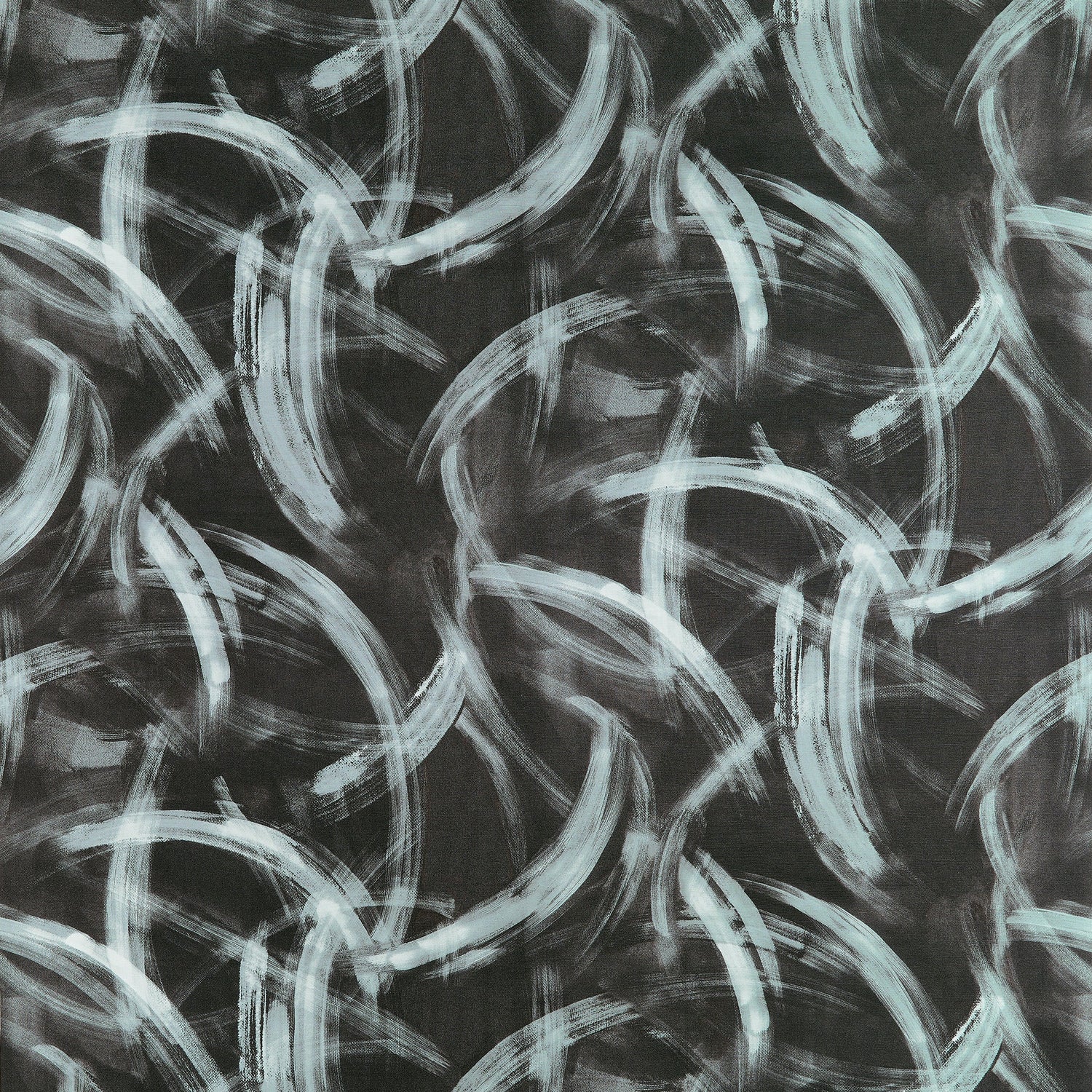 Magnus fabric in charcoal color - pattern number F924449 - by Thibaut in the Yutori collection