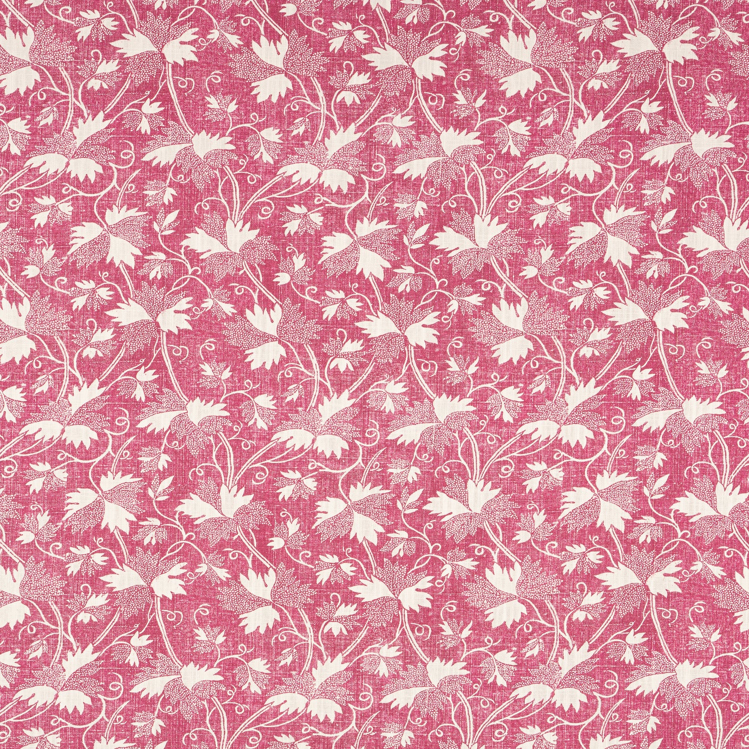 Chester fabric in raspberry color - pattern number F936434 - by Thibaut in the Indienne collection