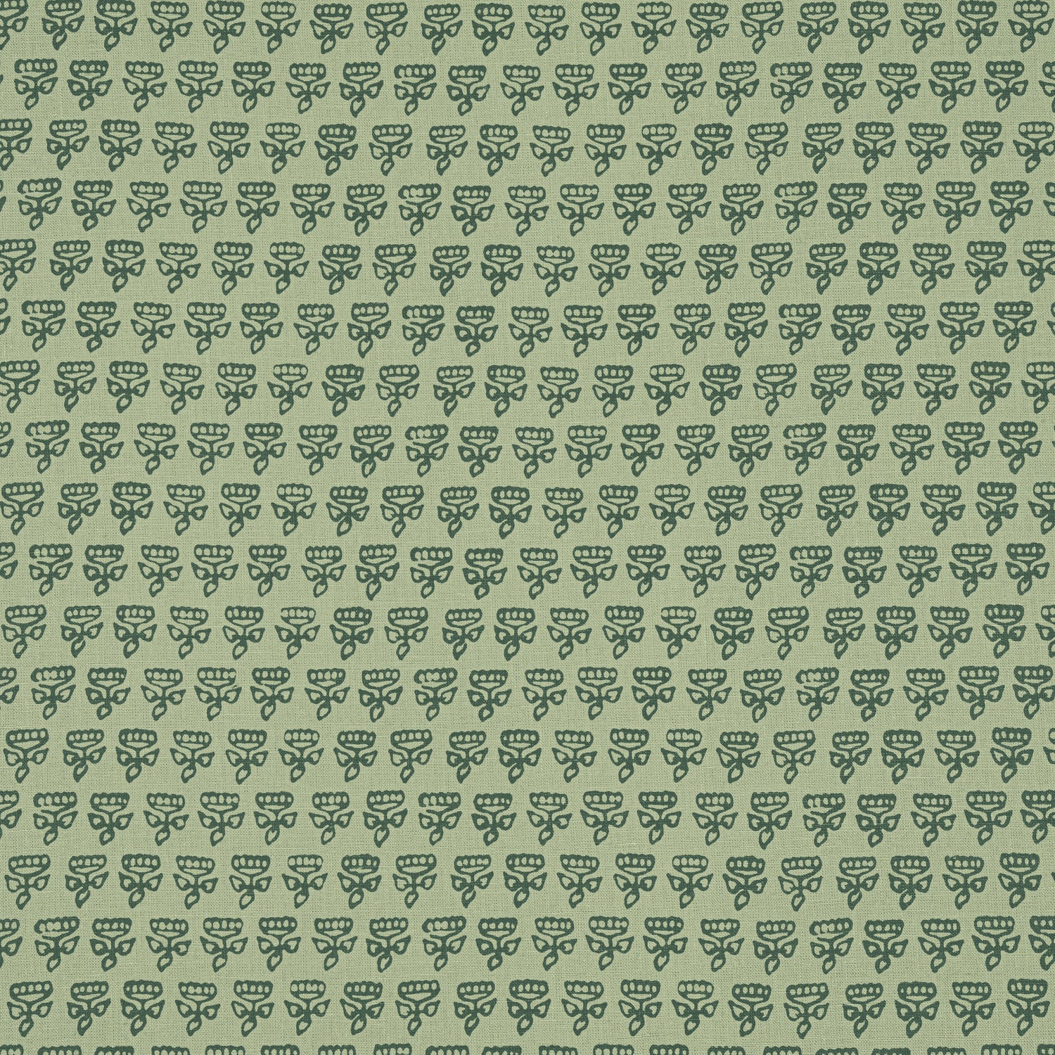 Mimi fabric in green color - pattern number F936449 - by Thibaut in the Indienne collection