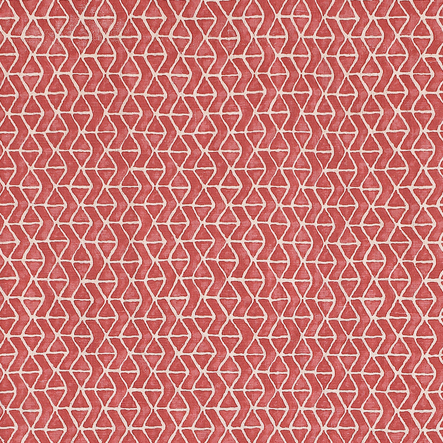 Stony Brook fabric in coral color - pattern number F942002 - by Thibaut in the Sojourn collection