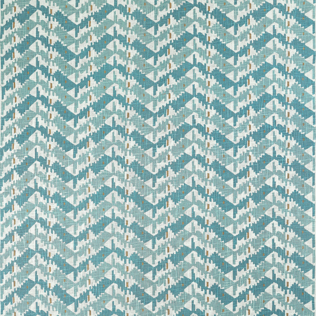 Melrose Check fabric in seaglass color - pattern number F945007 - by Thibaut in the Wanderlust collection