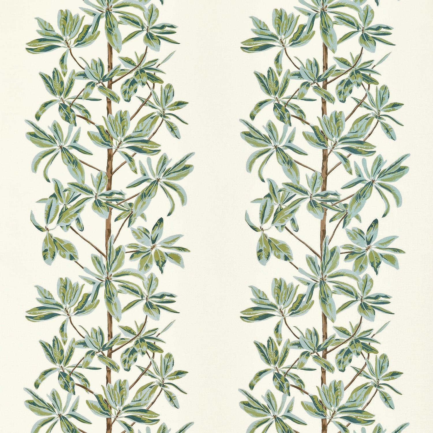 Mangrove Tree fabric in sage color - pattern number F945034 - by Thibaut in the Wanderlust collection